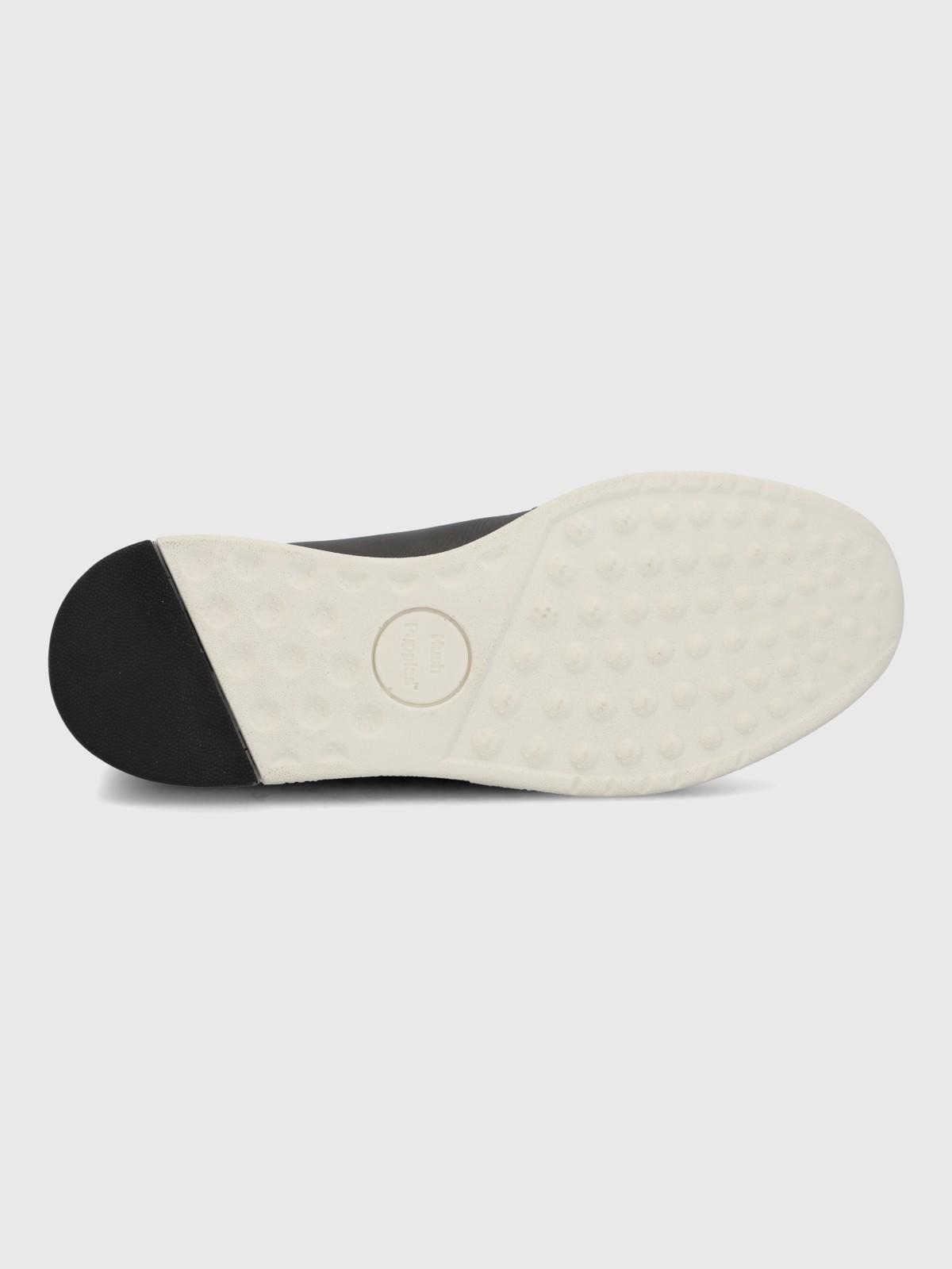 Zapatilla Cuero Mujer Kalfy Gris-7