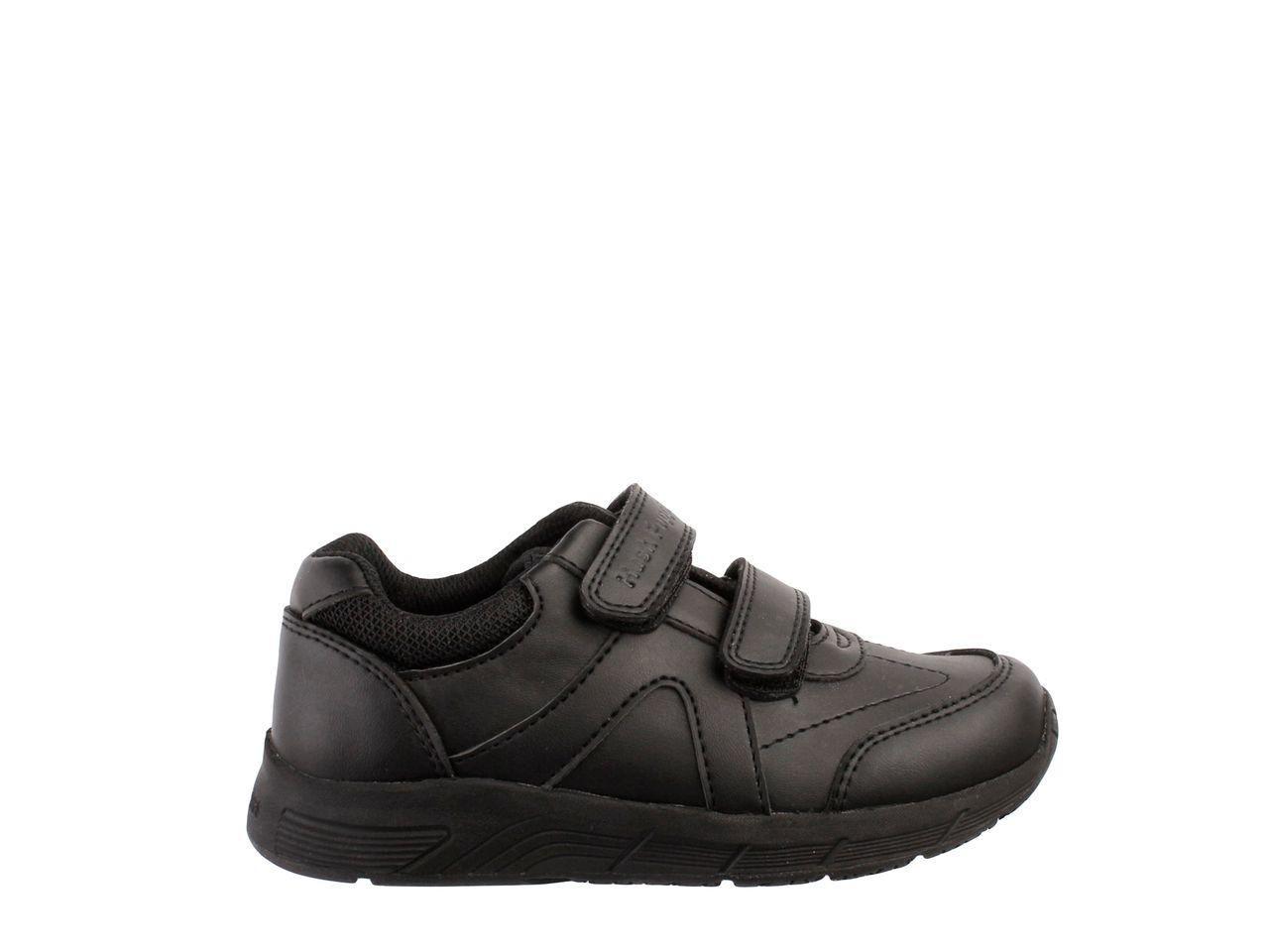 Zapato  Logan Velcro Ii Negro-2