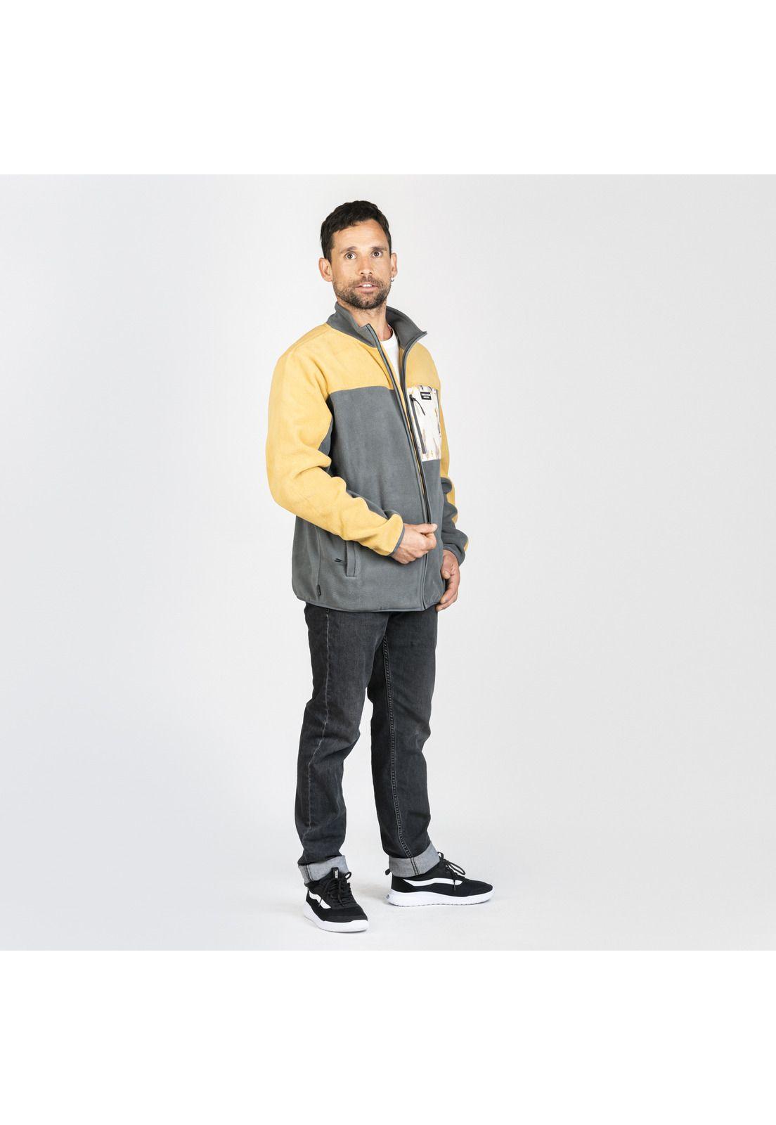 Polerón Hombre Icalma Cafe-1