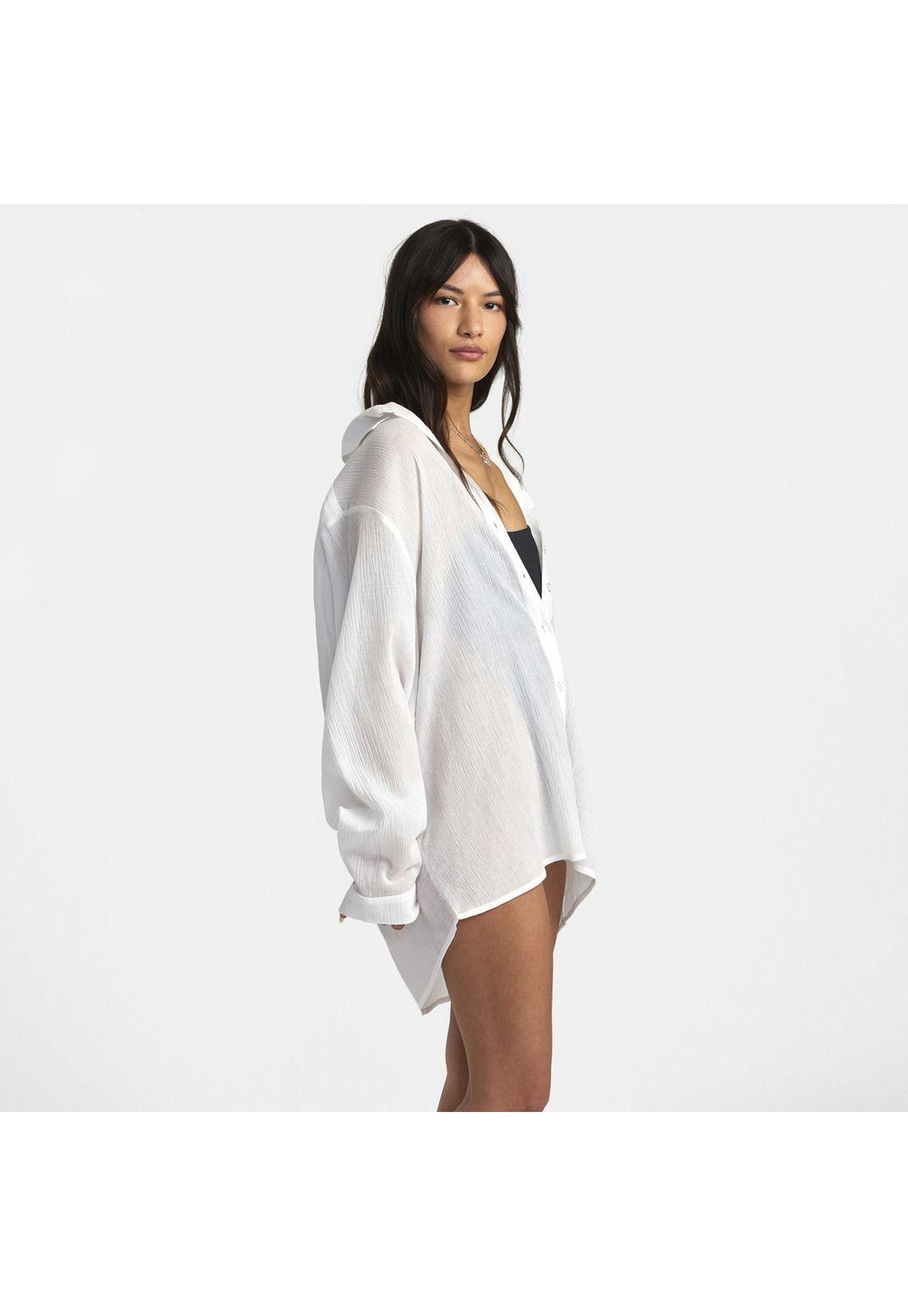 Blusa Mujer Gimme J Cvup Blanco-6