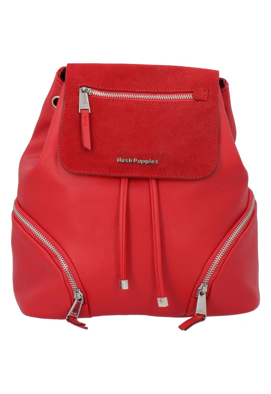 Mochila Cuir Back Rojo Mujer-0