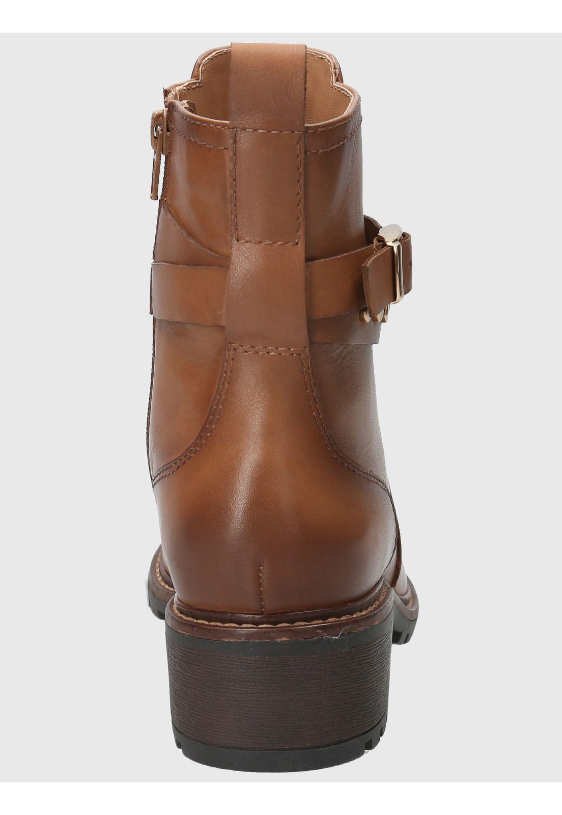 Botin Cuero Mujer Mitre Café-6
