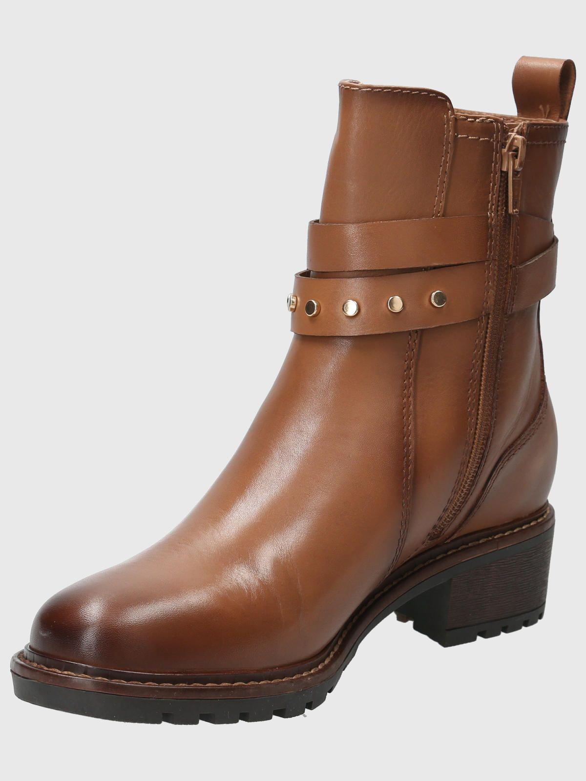 Botin Cuero Mujer Mitre Café-4