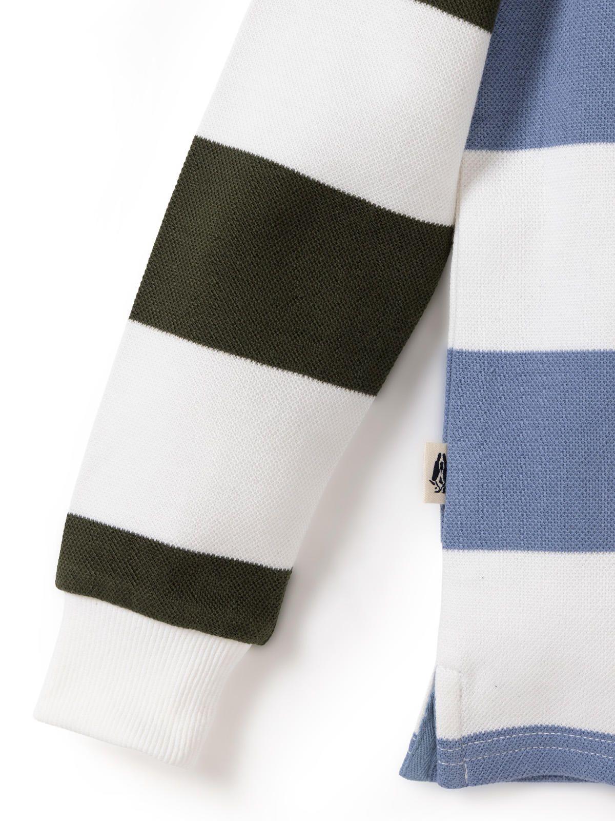 Polera Manga Larga Niño Marine Azul-4