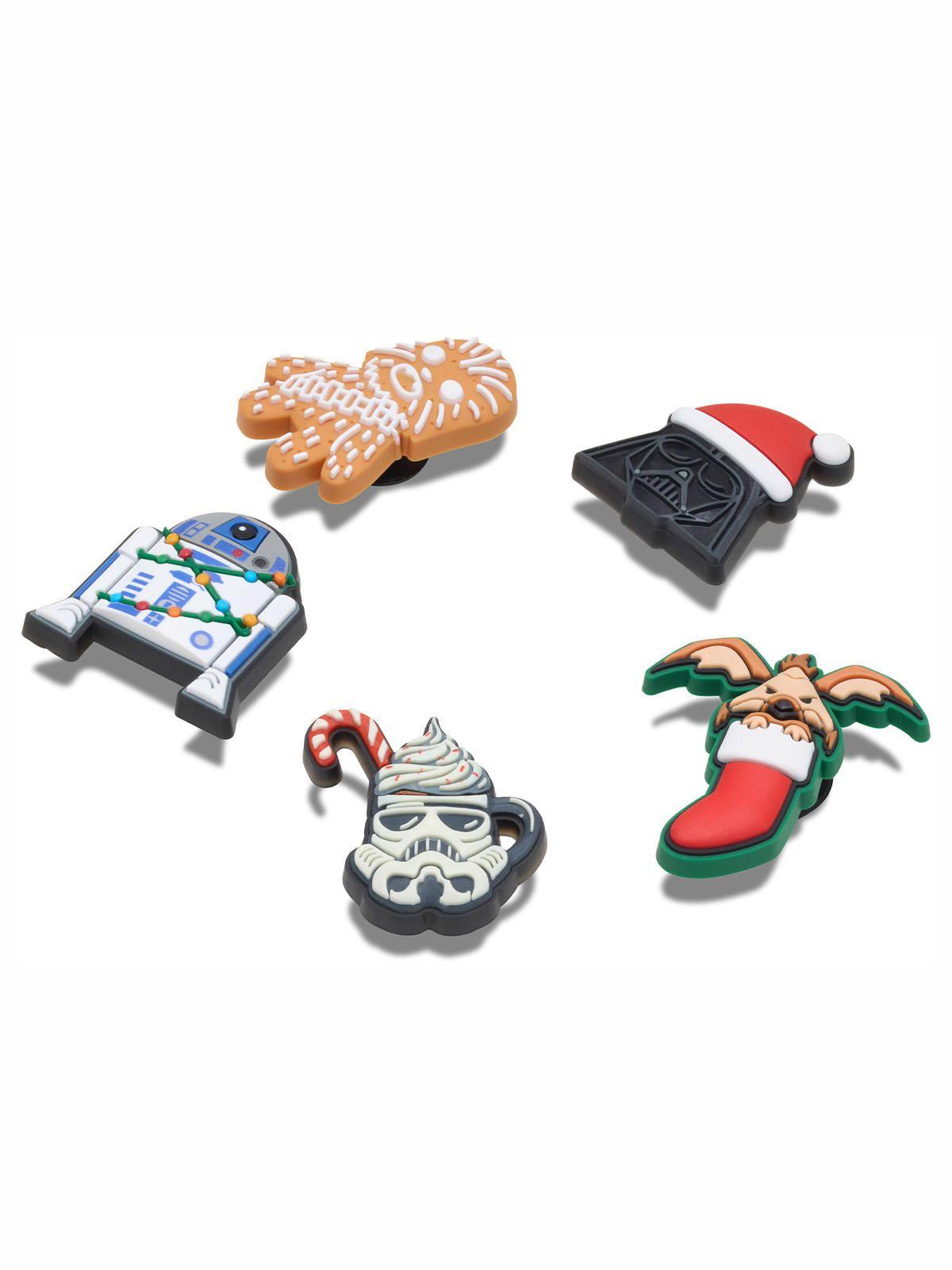 Jibbitz Navidad Star Wars Pack 5 Blanco-2