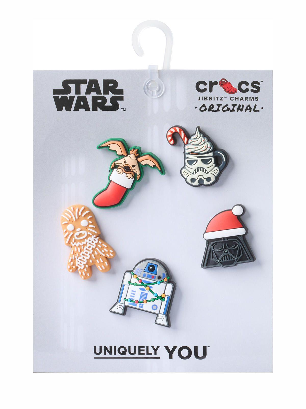 Jibbitz Navidad Star Wars Pack 5 Blanco-3