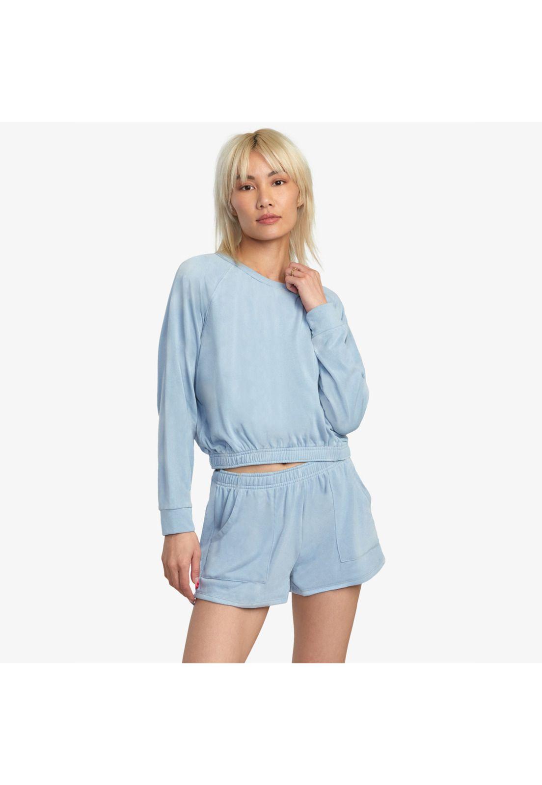 Polerón Mujer Seapoint Top J Otlr Celeste-7