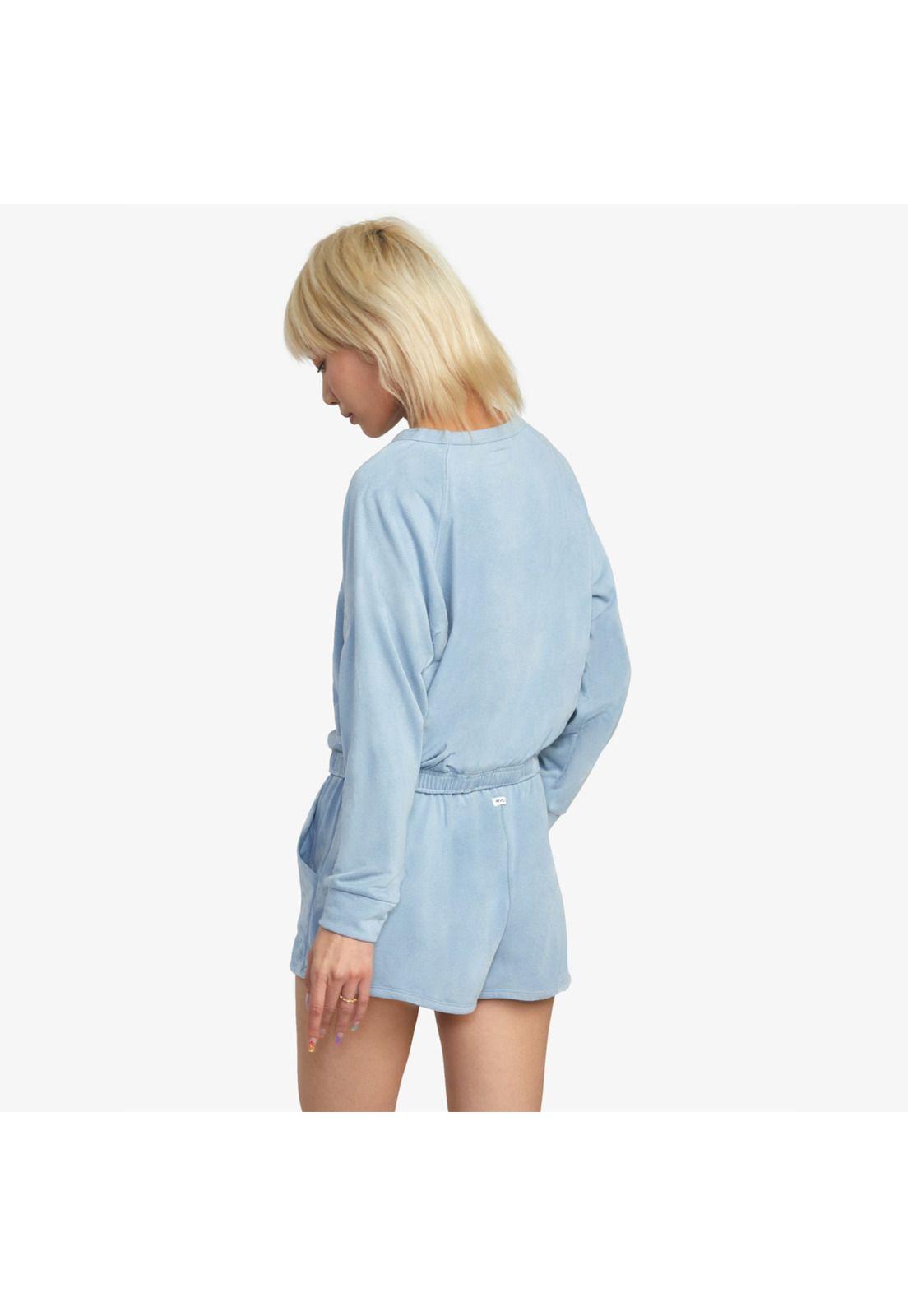 Polerón Mujer Seapoint Top J Otlr Celeste-8