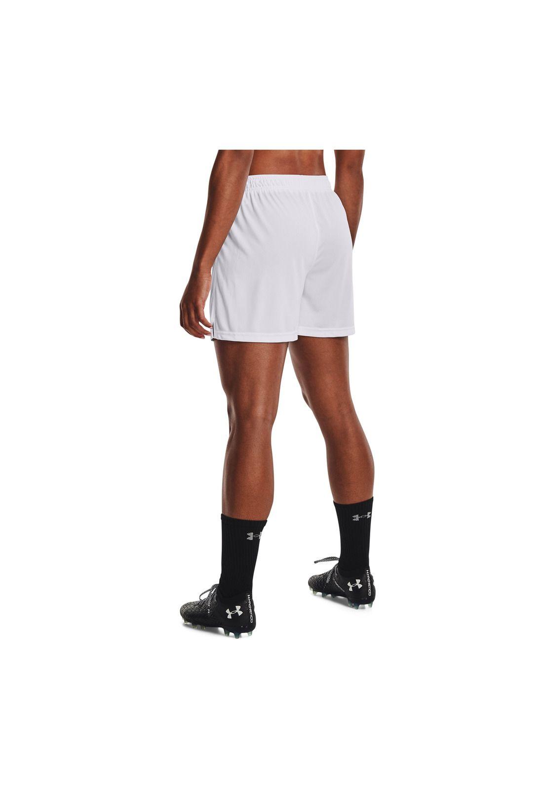 Shorts UA "Golazo 3.0" Blanco para mujer-4