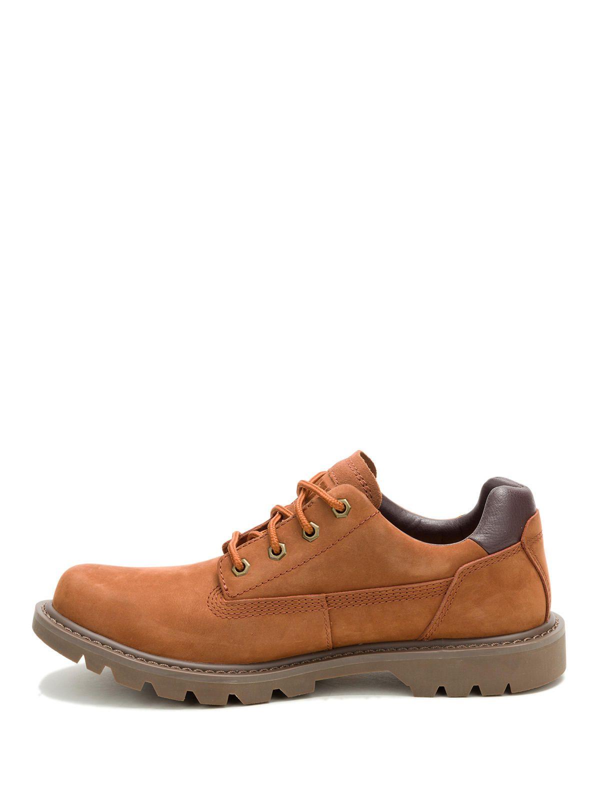 Zapato Cuero Hombre Colorado Low 2 0 Café-3