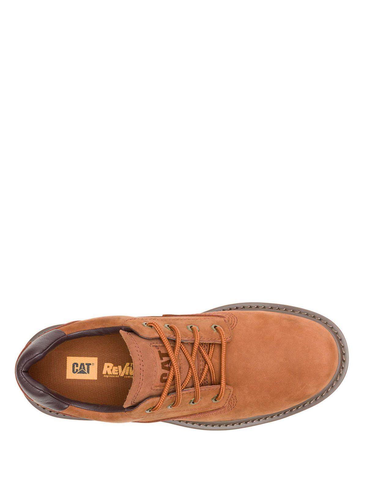 Zapato Cuero Hombre Colorado Low 2 0 Café-6