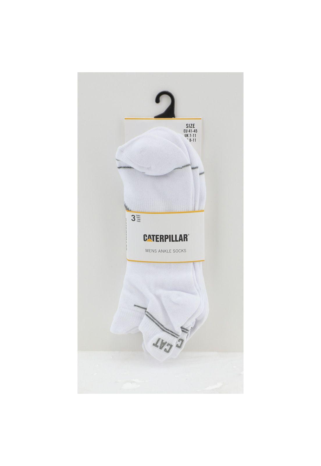 Calcetín Hombre Fdtn Ankle Sock 3-Pa Blanco-0