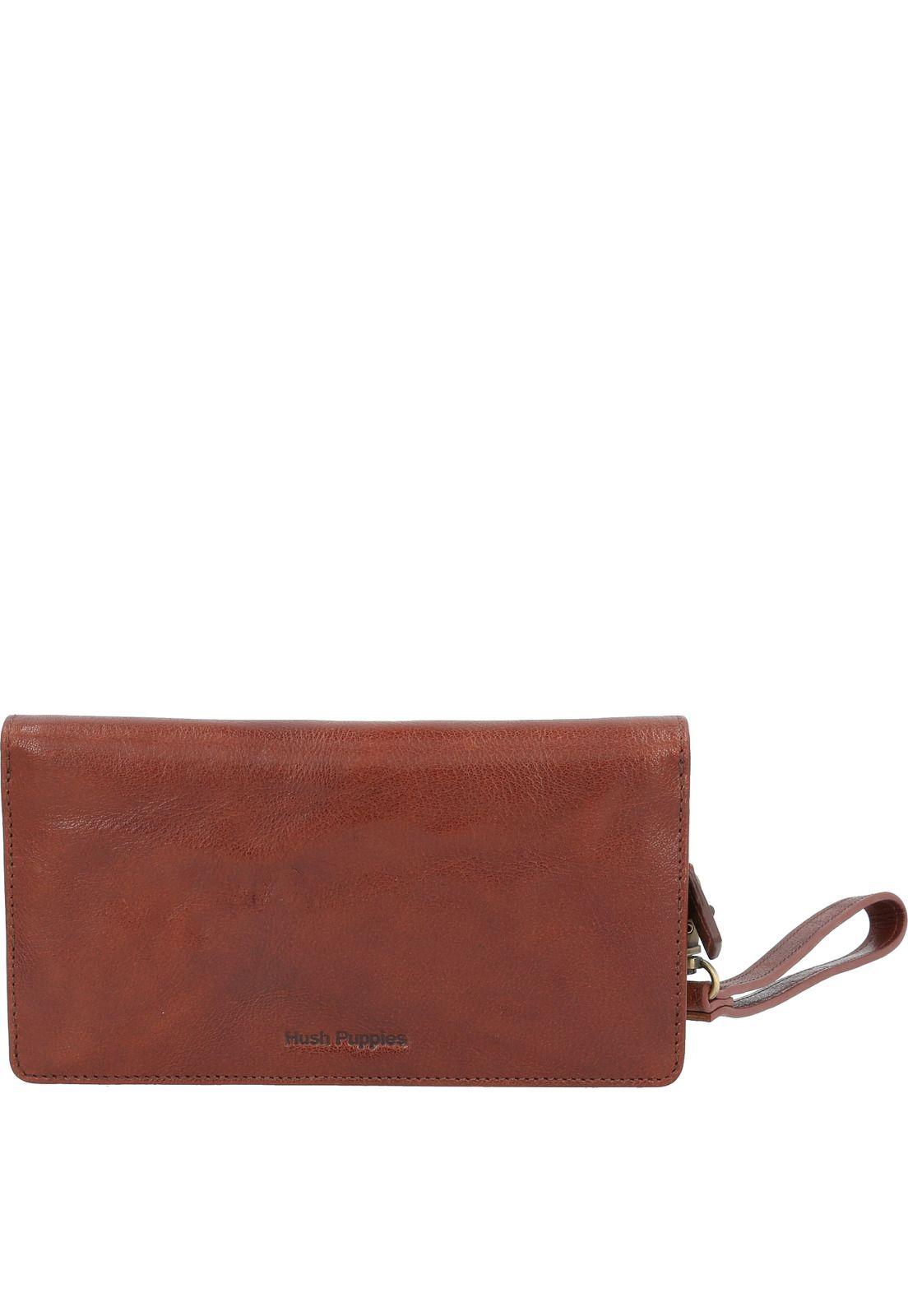 Billetera Cuero Mujer Vin Jawa Zip Café-0