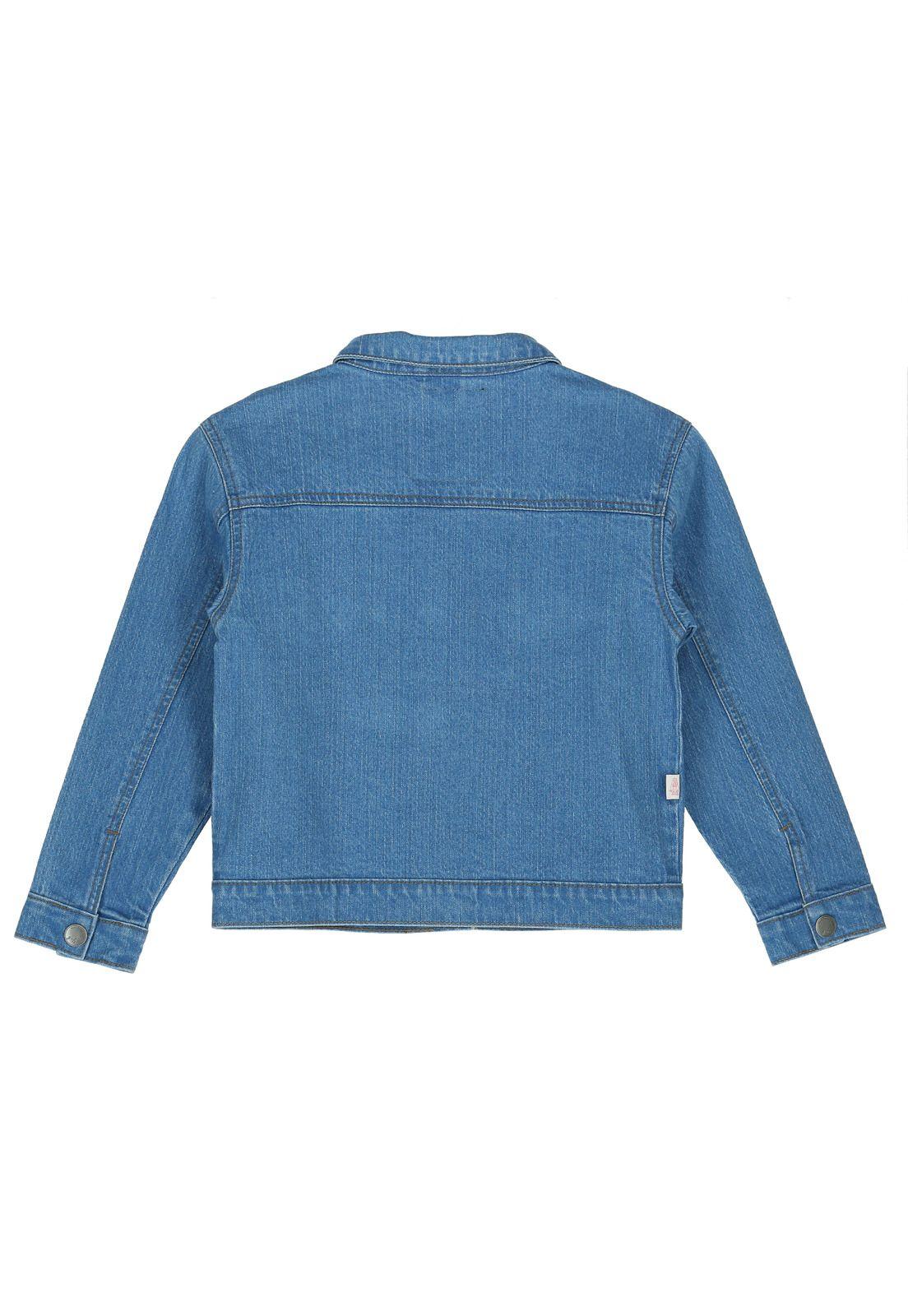 Chaqueta Niña Ruffles Denim-1