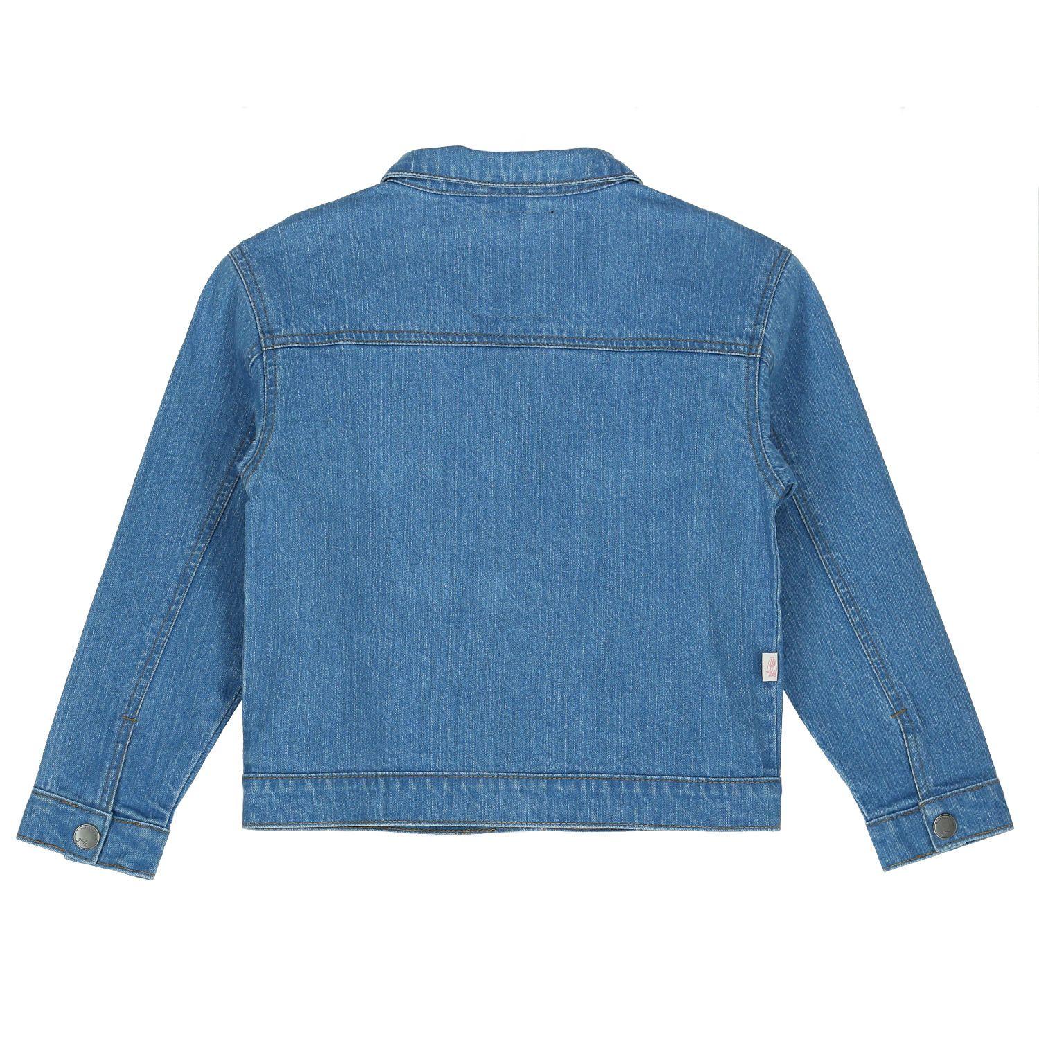 Chaqueta Niña Ruffles Denim-1