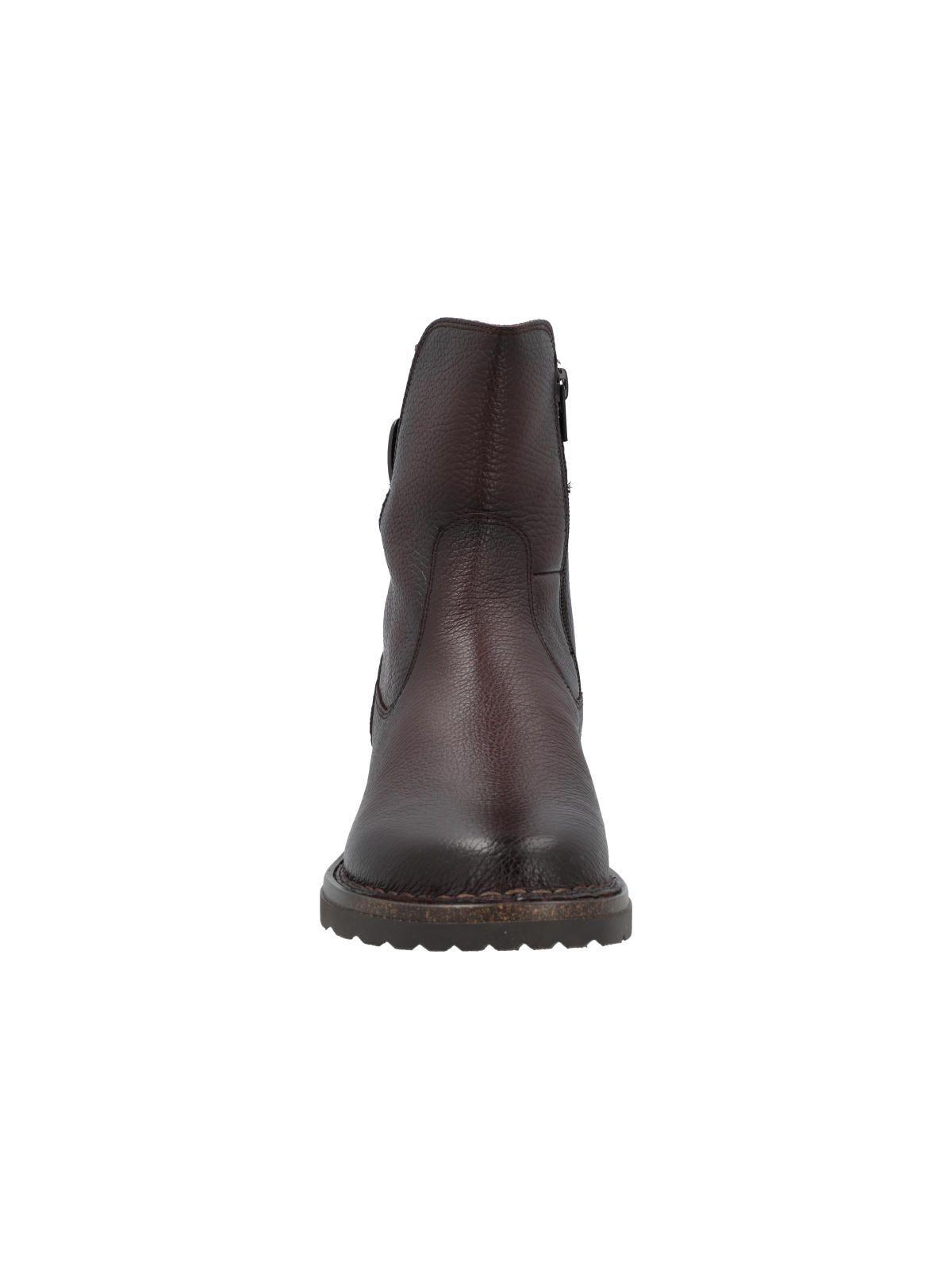 Botín Cuero Mujer Apulia Burdeo-3