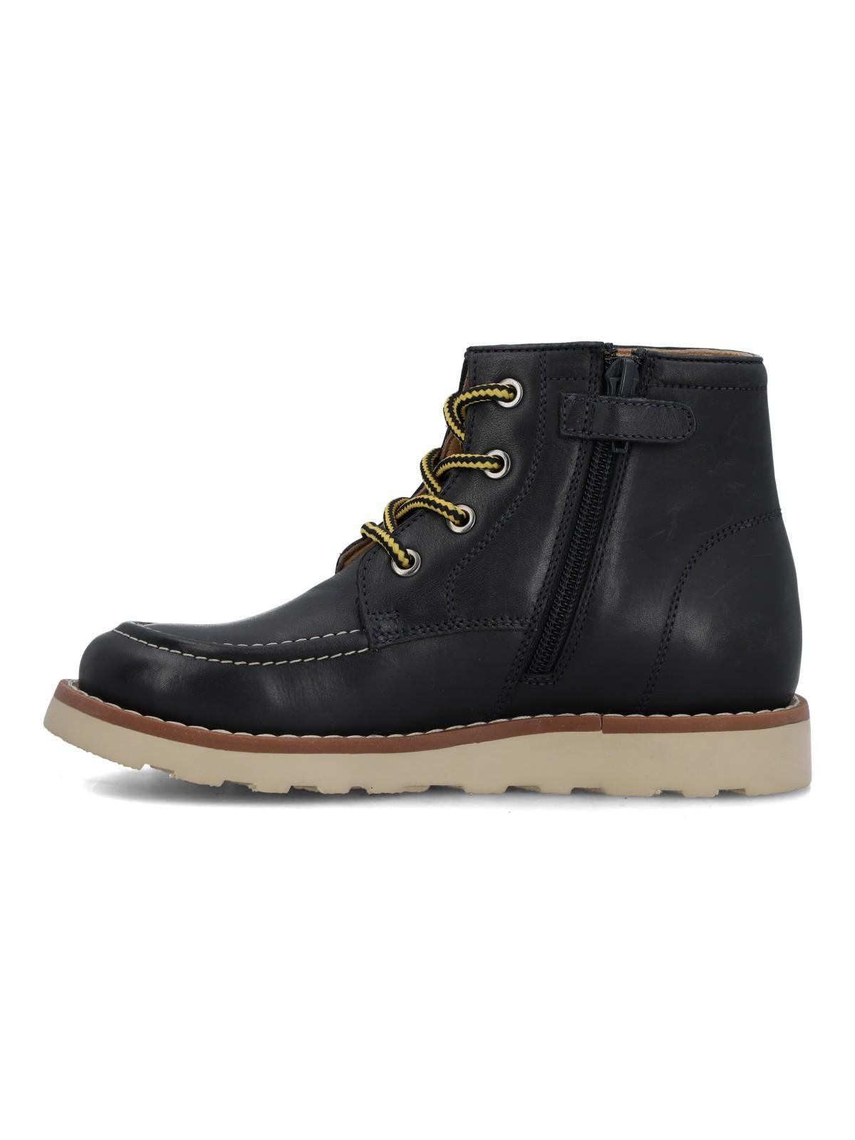 Botin Cuero Niño Bruma Azul-4