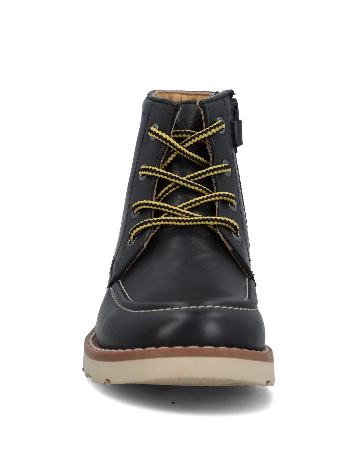 Botin Cuero Niño Bruma Azul-3