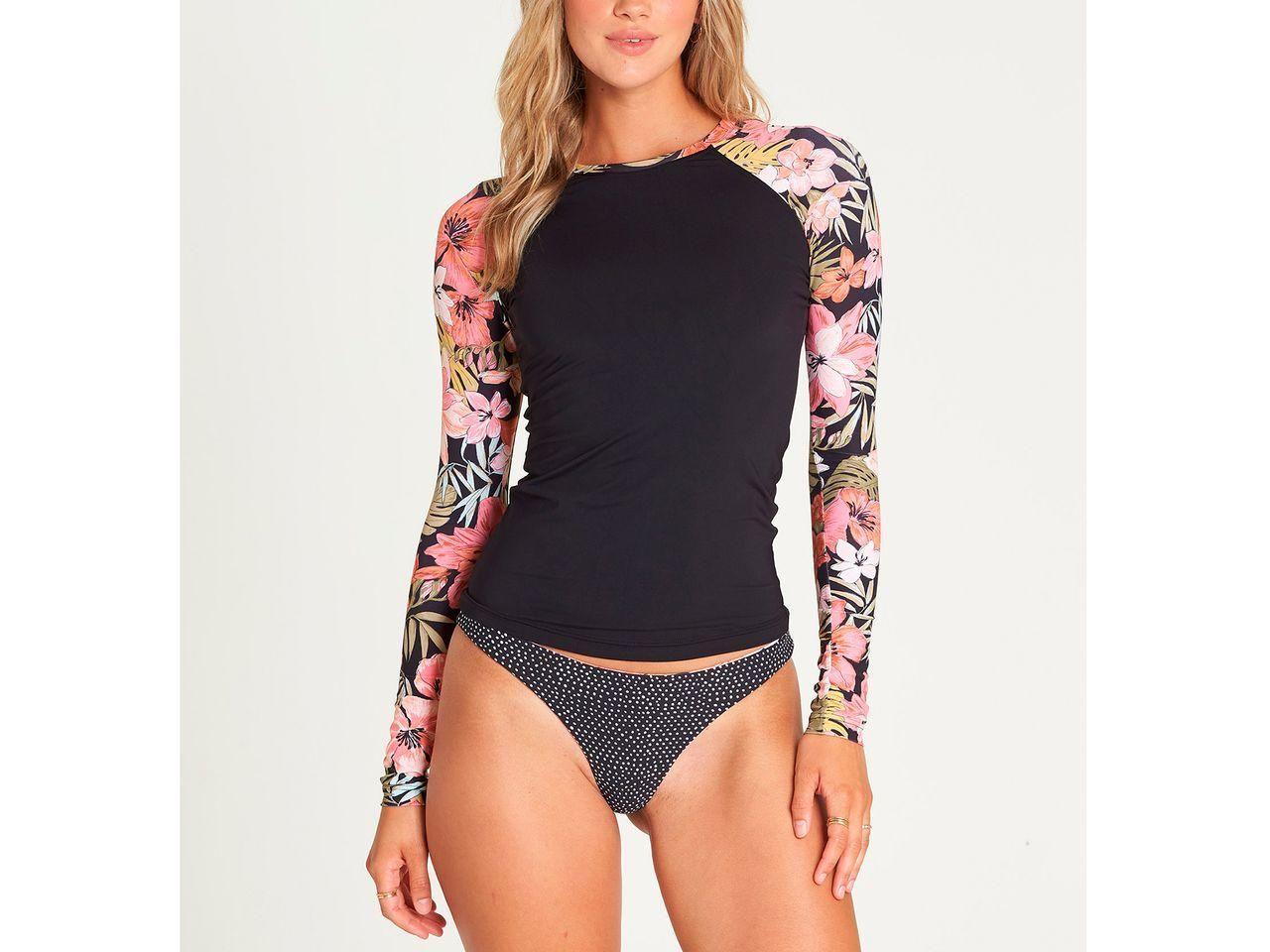 Polera De Agua Mujer Wild Tropic Ls Rg Multicolor-0