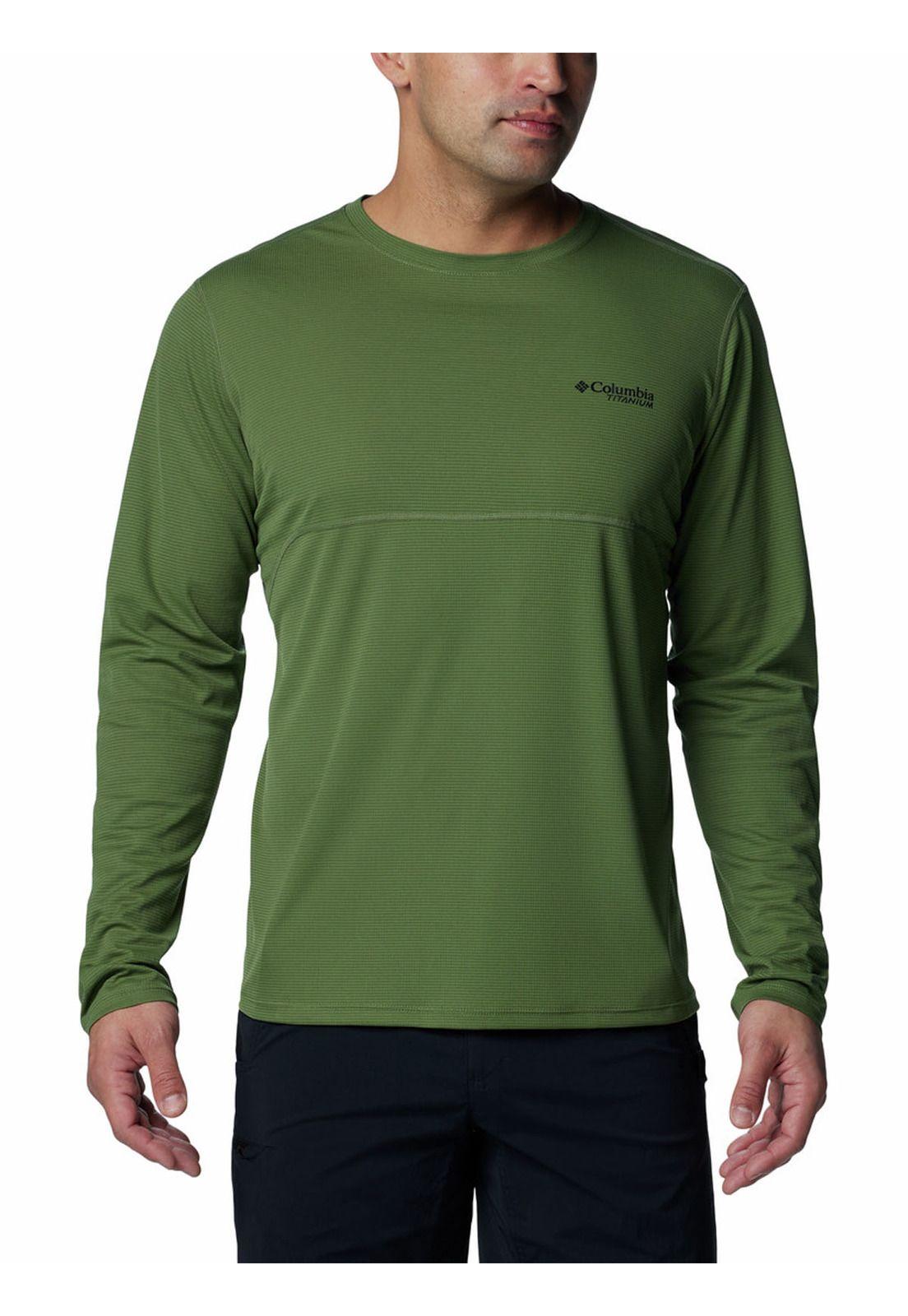 Polera Hombre Cirque River Crew Verde-0