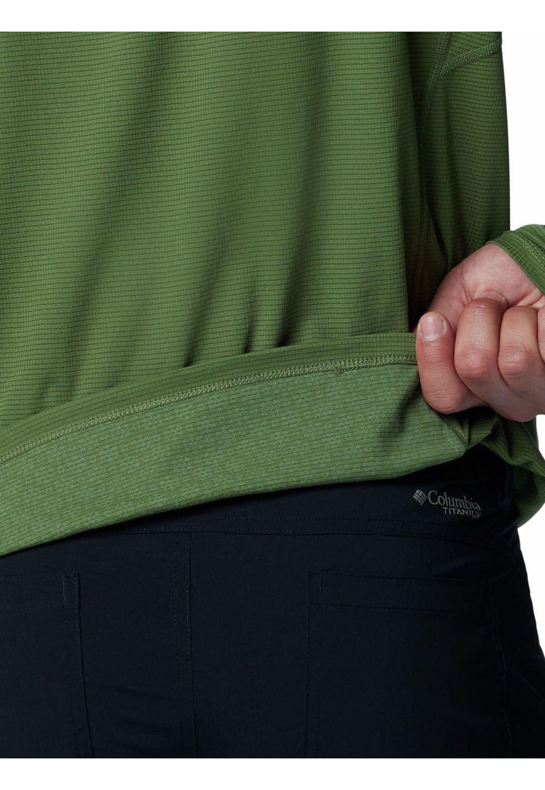 Polera Hombre Cirque River Crew Verde-5