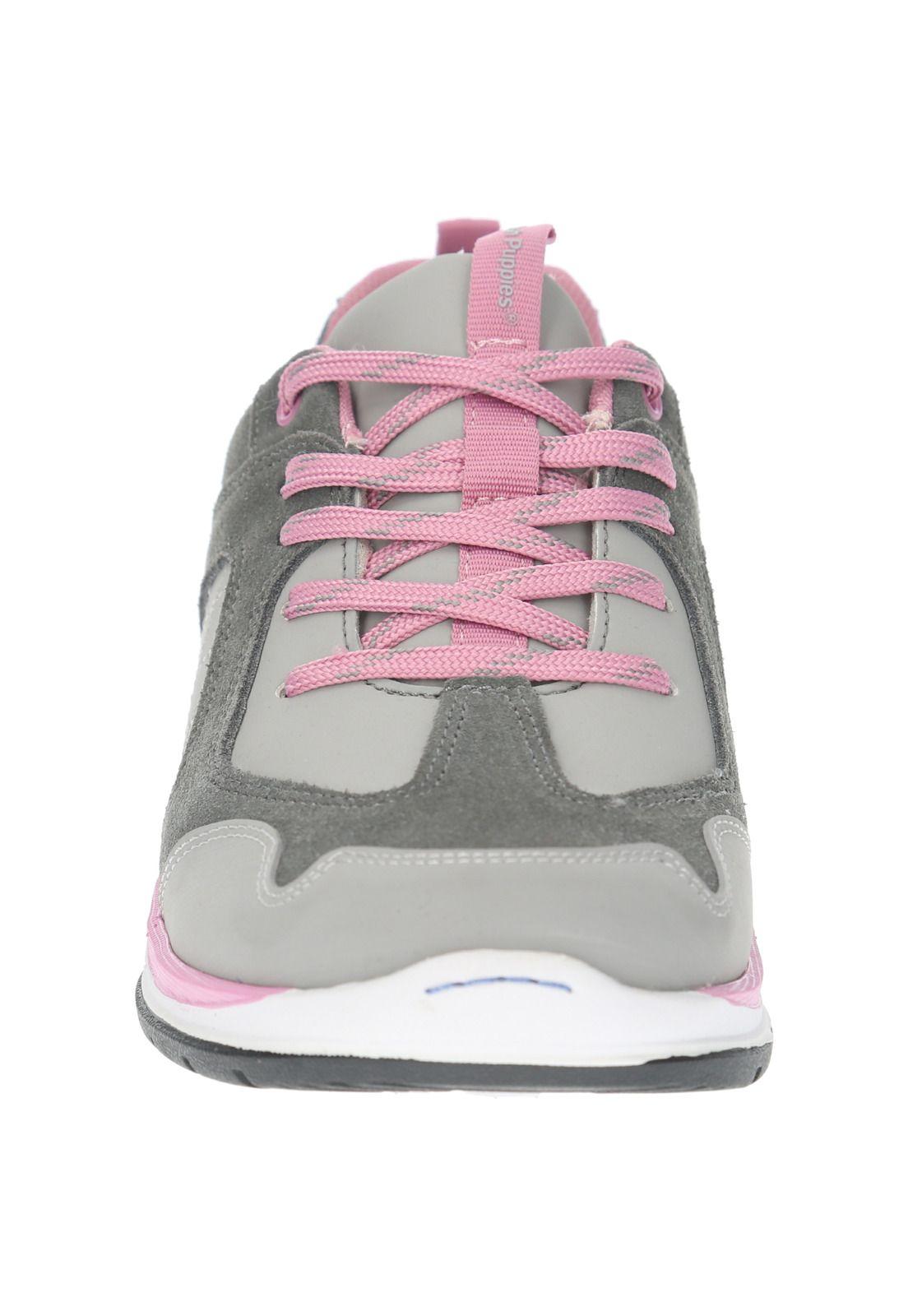 Zapatilla Cuero Bosco (30-40) Gris Niña-2