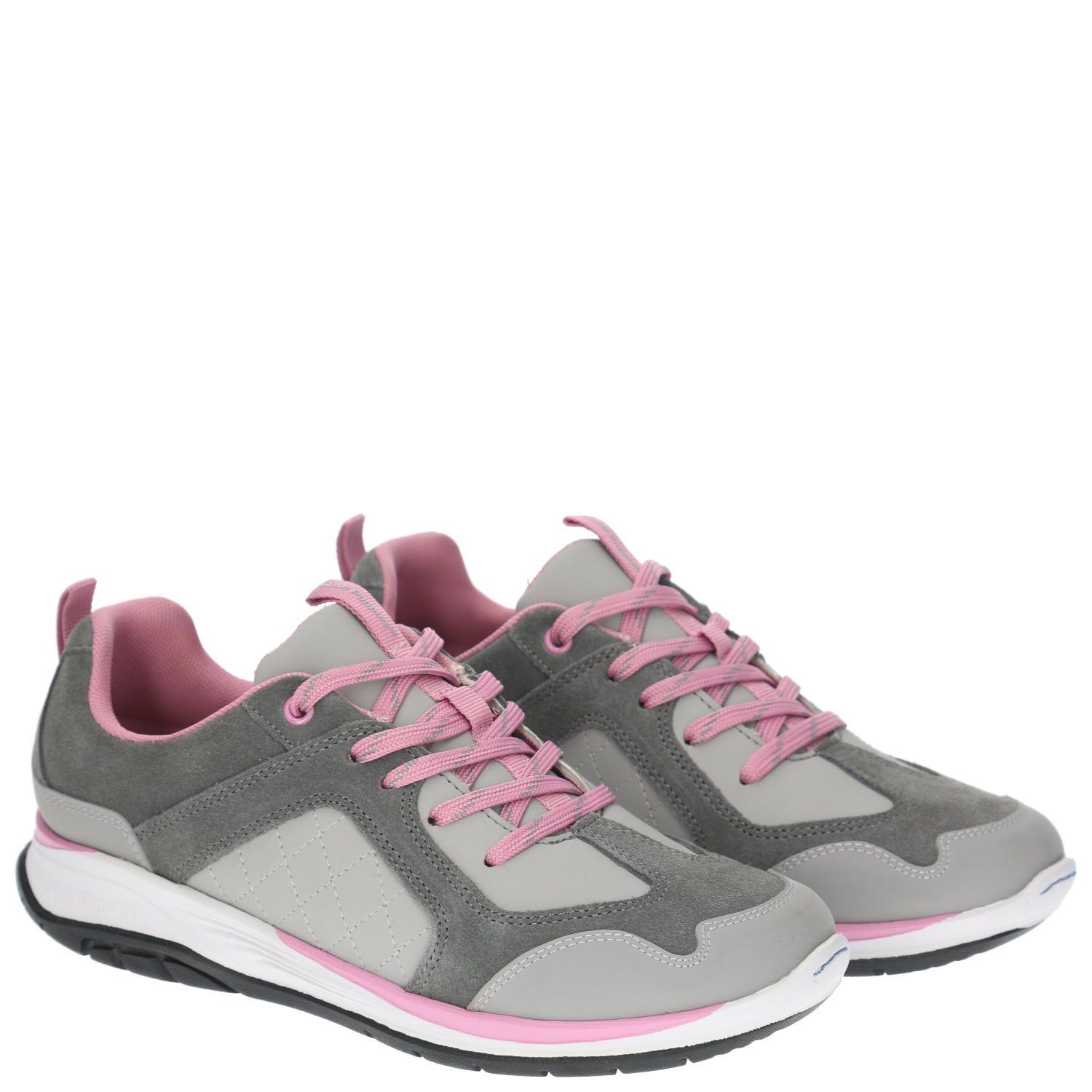 Zapatilla Cuero Bosco (30-40) Gris Niña-6