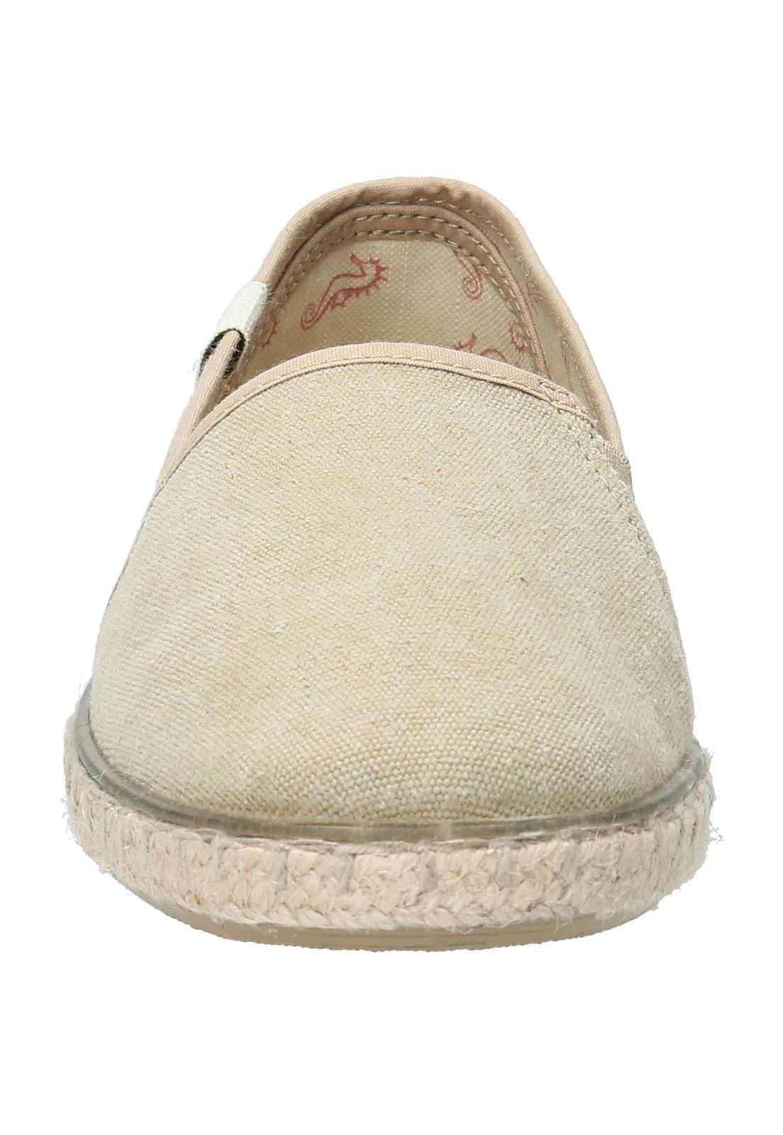 Alpargata Algodón Orgánico Mujer Maya Beige-3