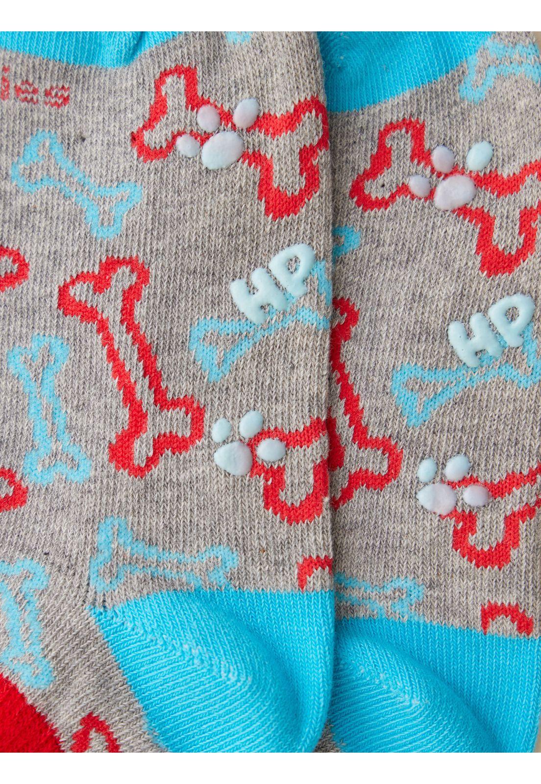 Calcetin Gris PeBone Niño-1