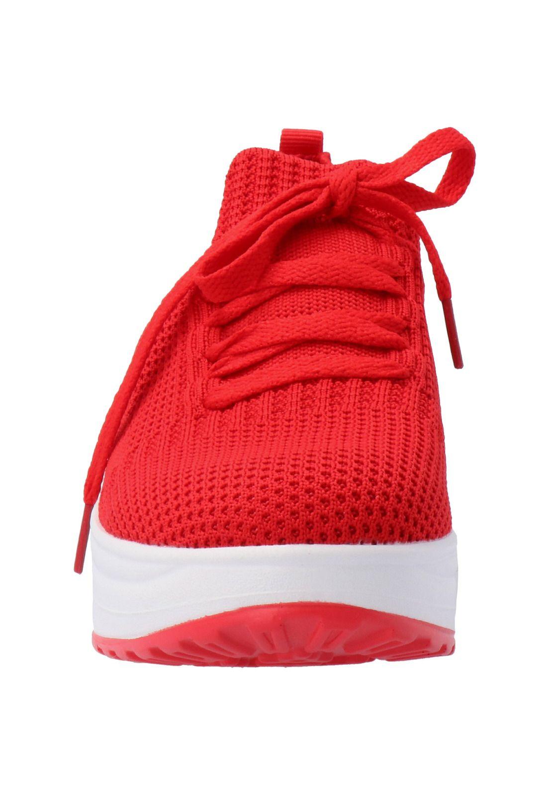 Zapatilla Mujer Wayta Rojo-1