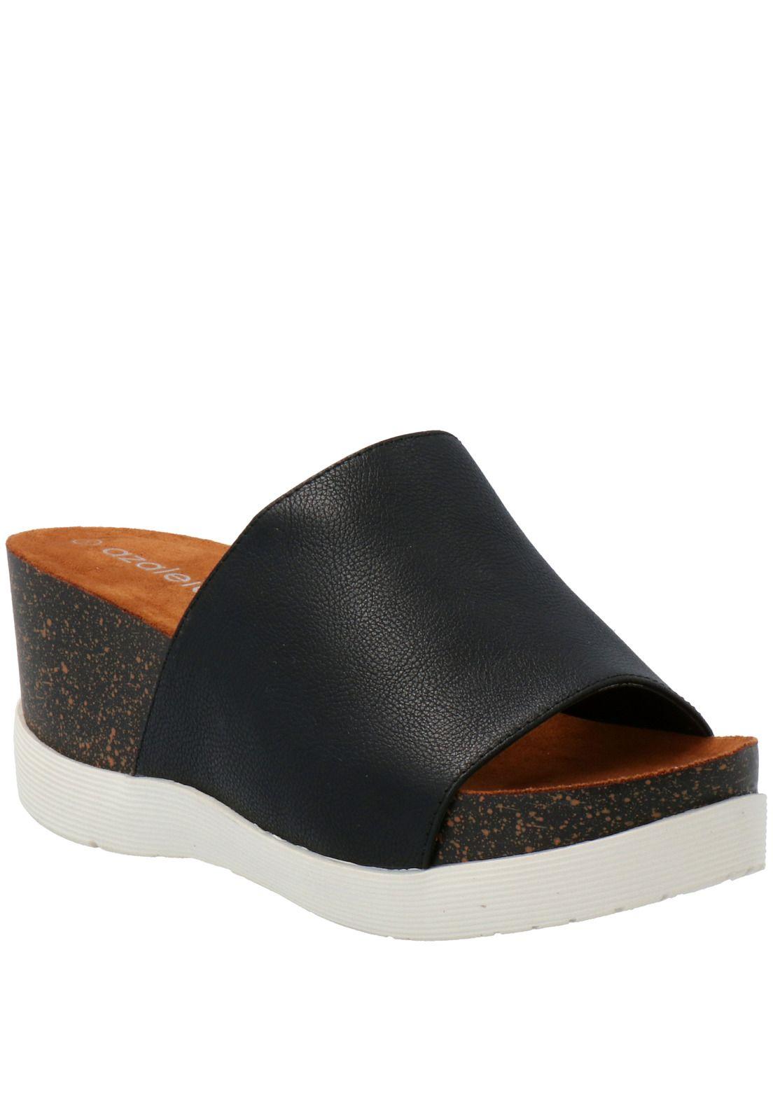 Sandalia Mujer Crisan Negro-0