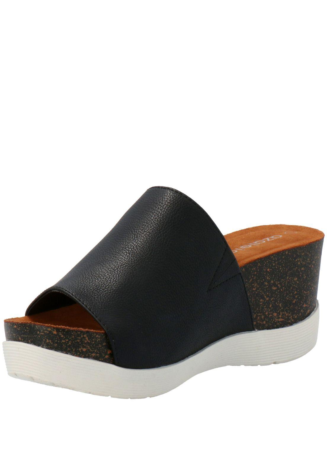 Sandalia Mujer Crisan Negro-3