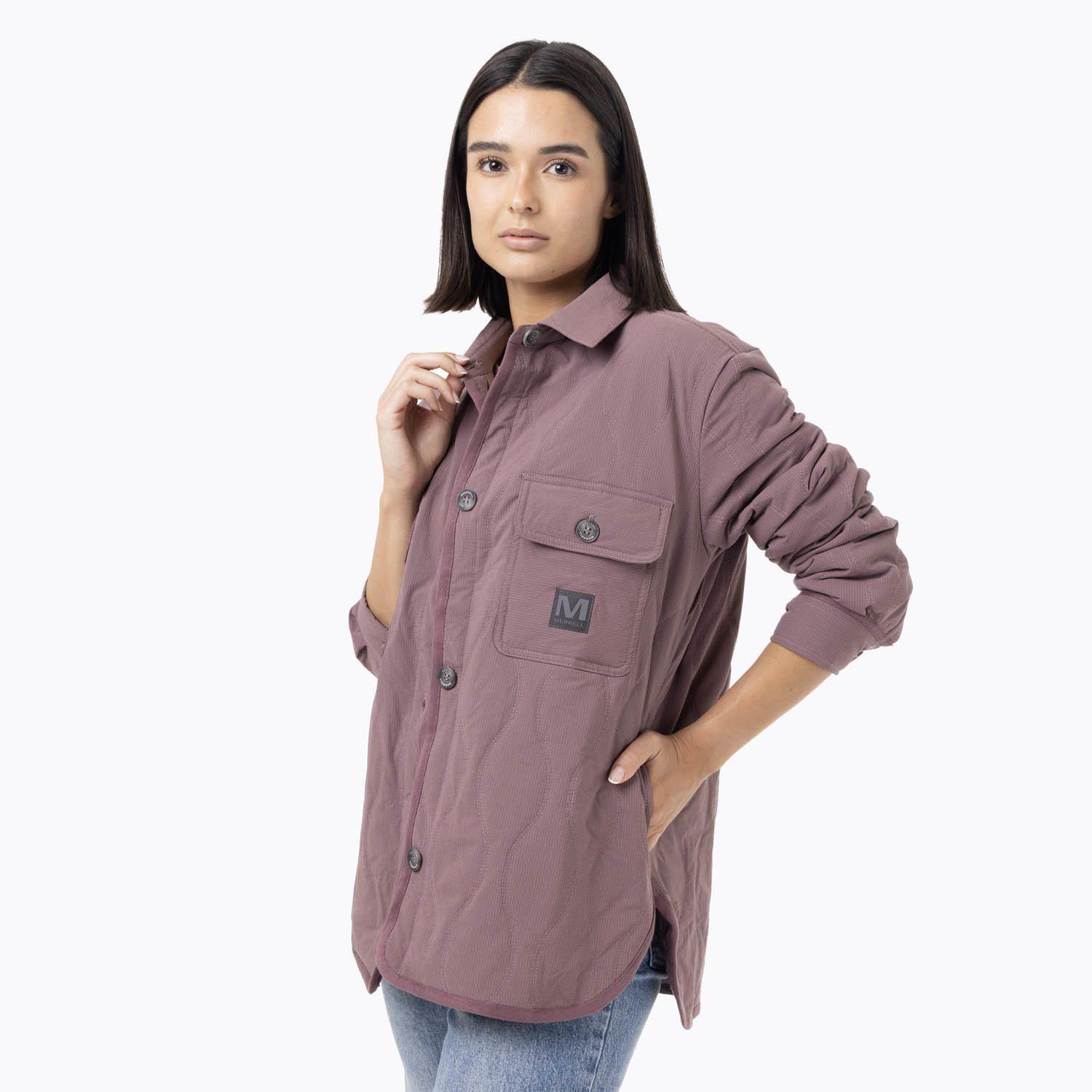 Chaqueta Mujer Full Zipper Morado-3