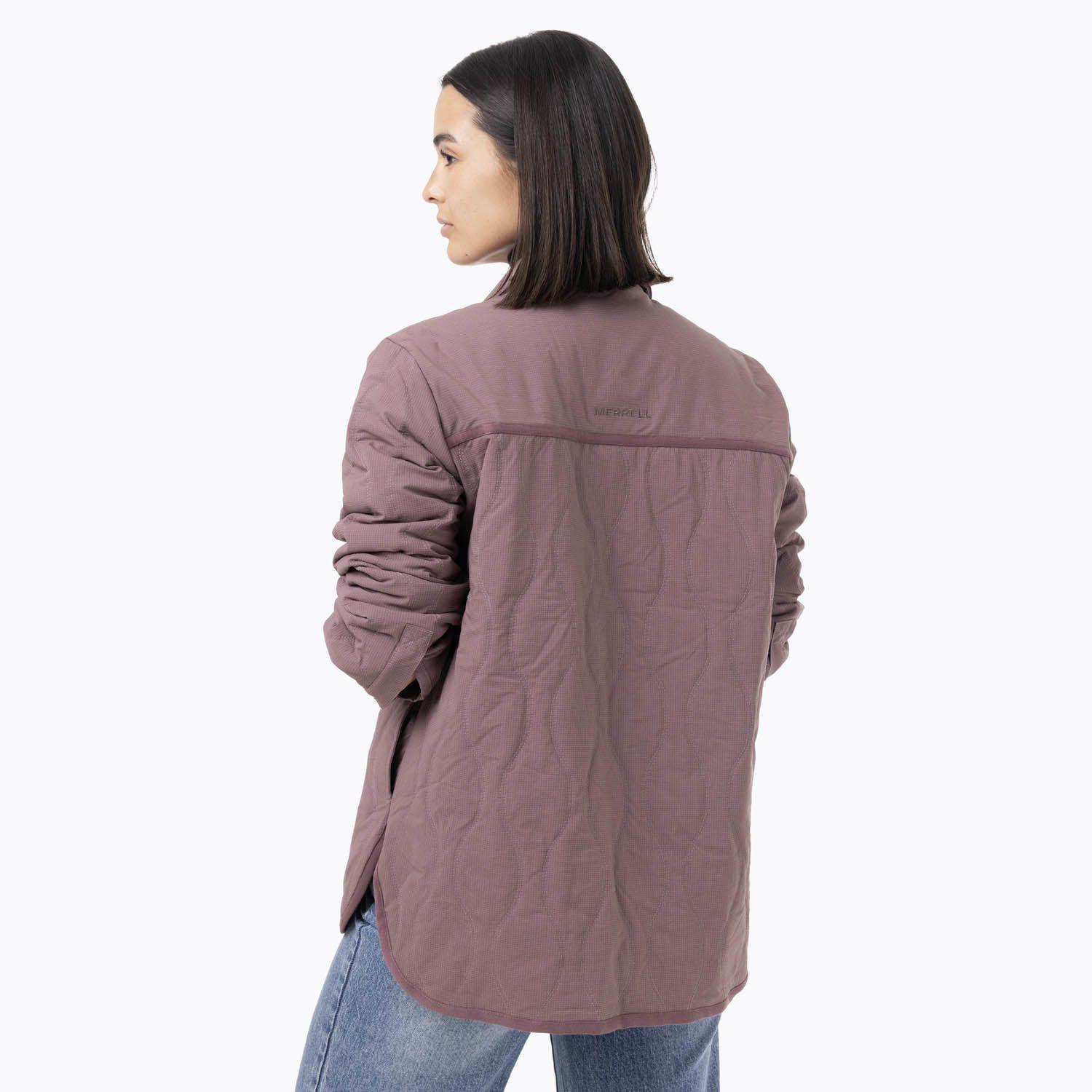 Chaqueta Mujer Full Zipper Morado-4