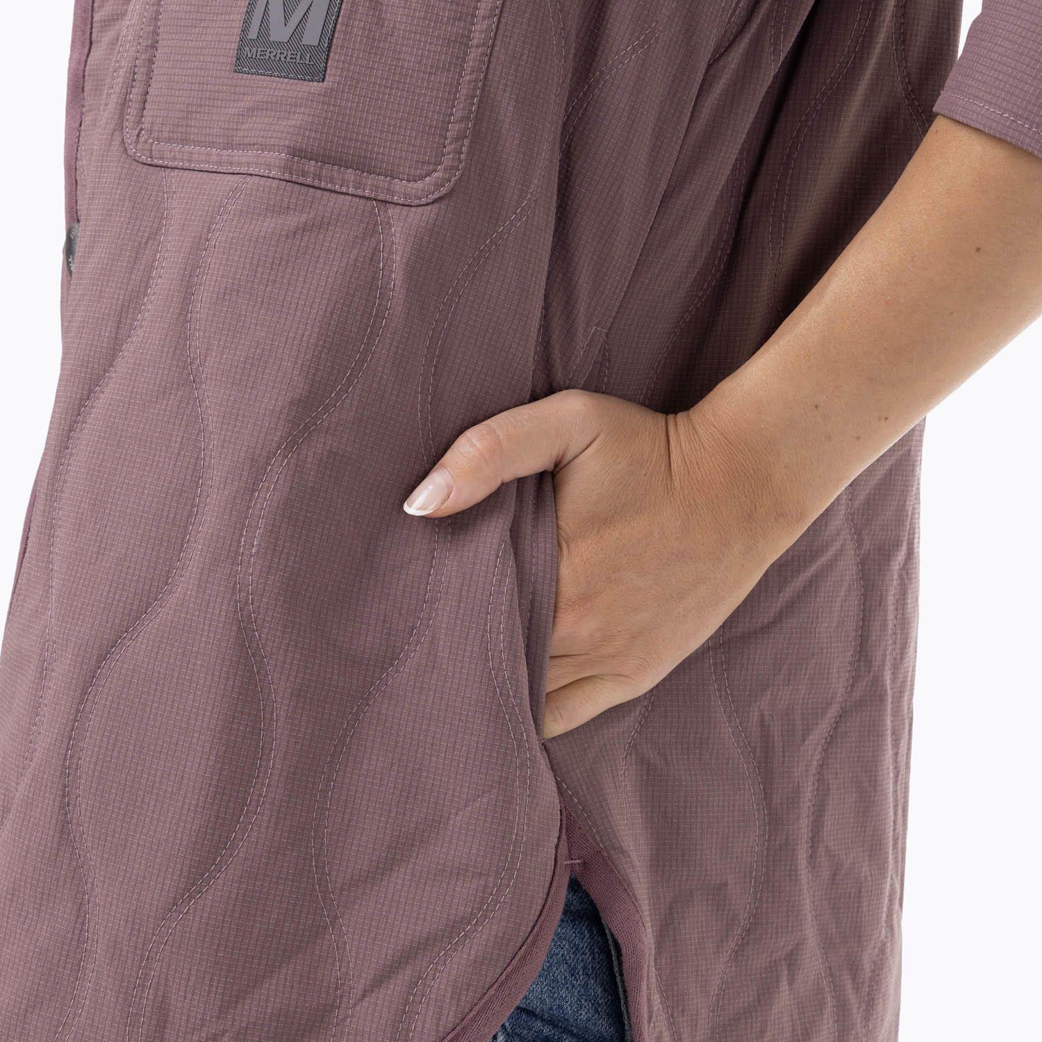 Chaqueta Mujer Full Zipper Morado-8