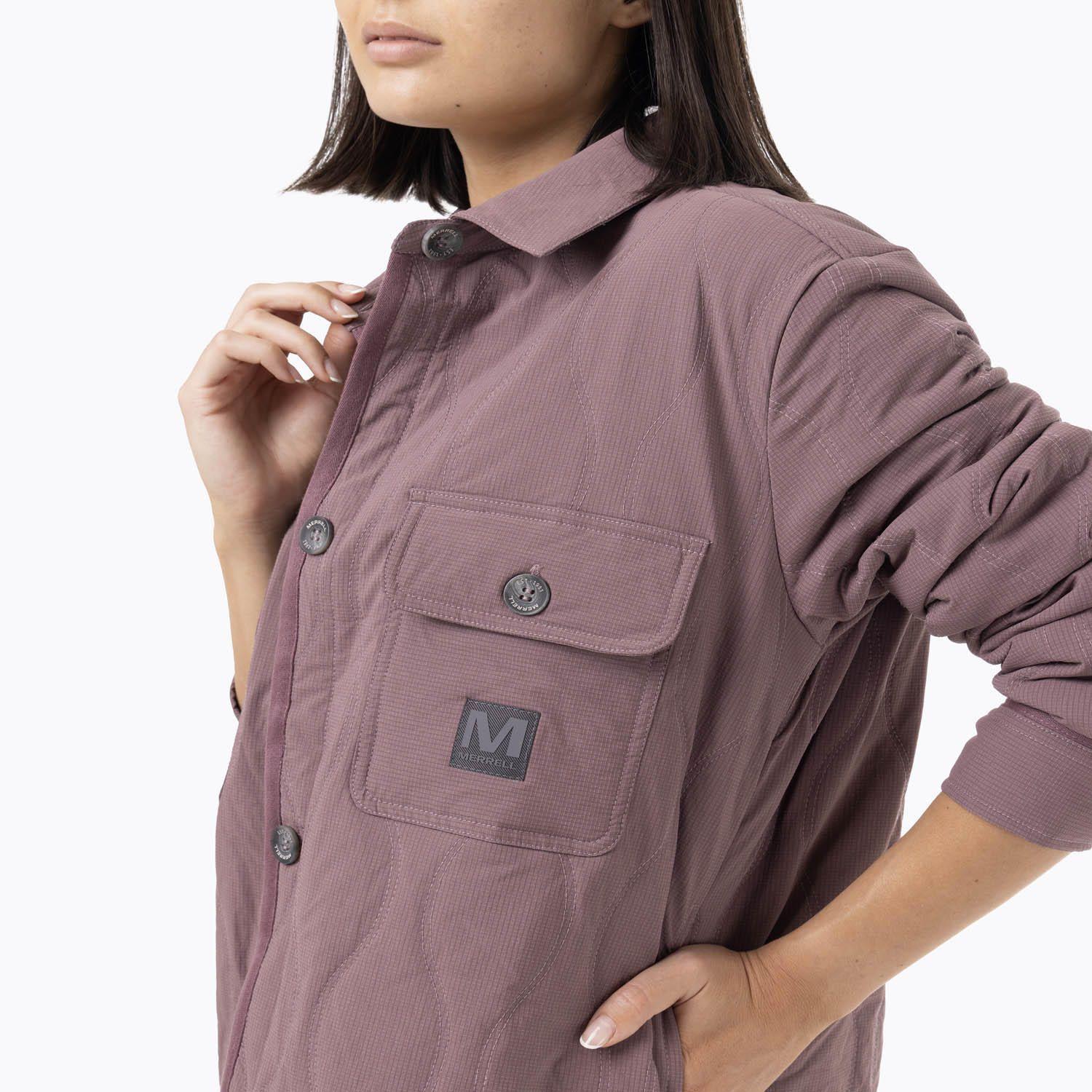 Chaqueta Mujer Full Zipper Morado-6