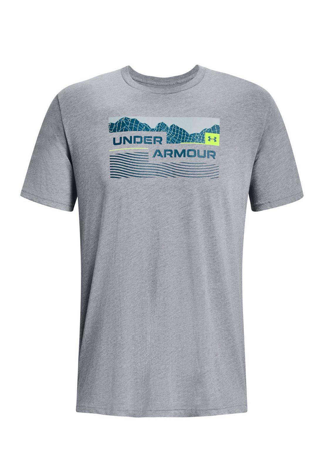 Polera manga corta MTN Sea hombre Gris-0