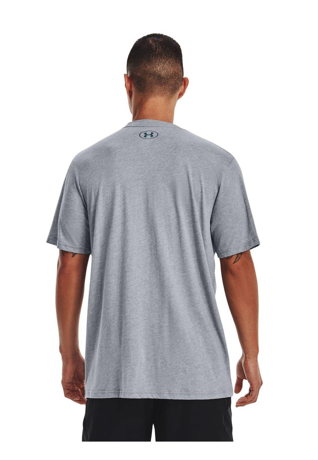 Polera manga corta MTN Sea hombre Gris-4
