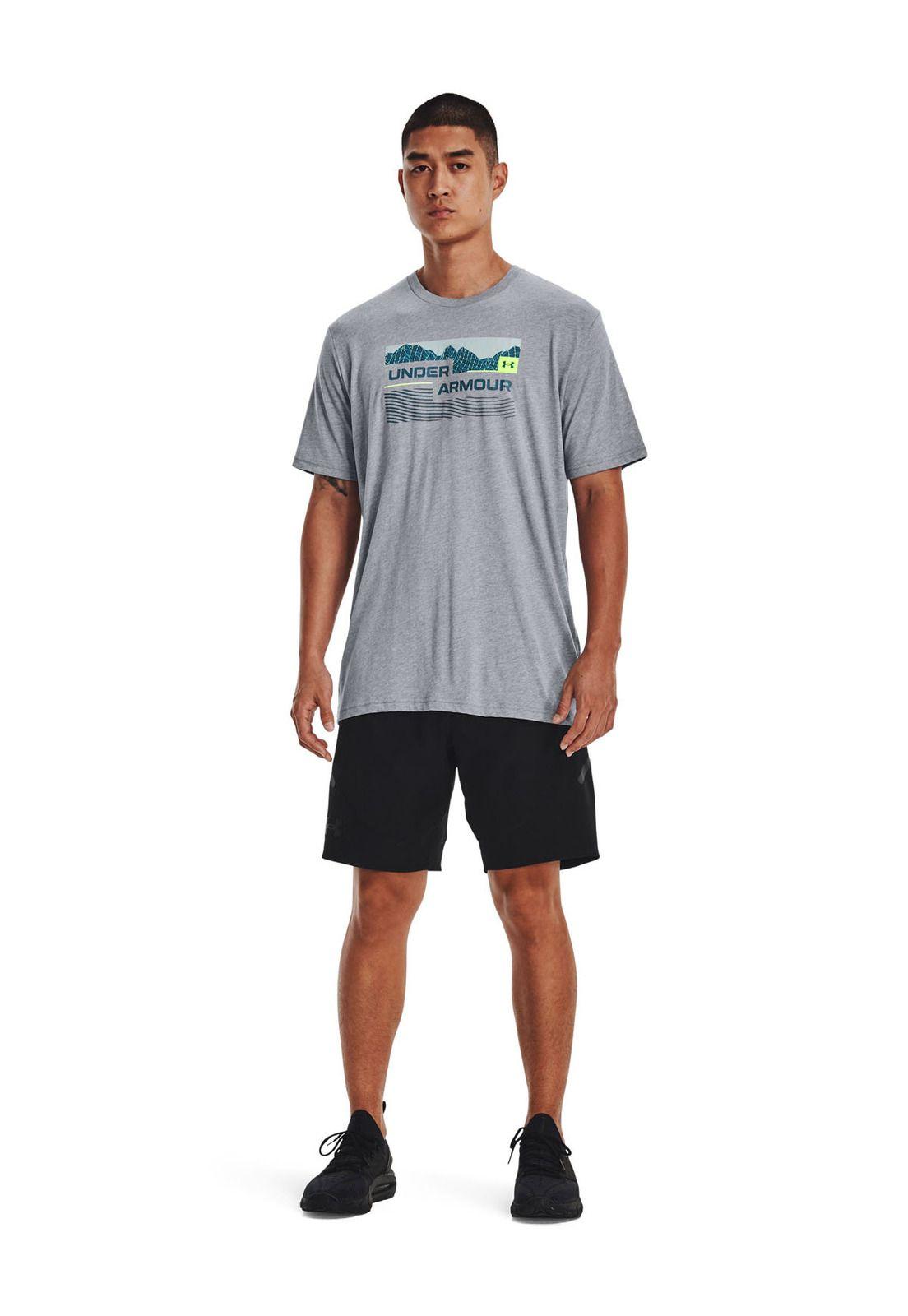 Polera manga corta MTN Sea hombre Gris-5