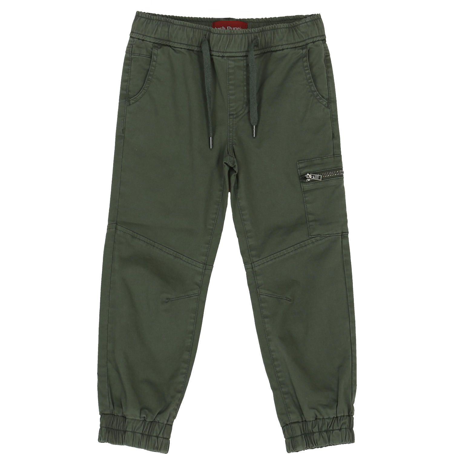Pantalón Niño Cargo Verde-0