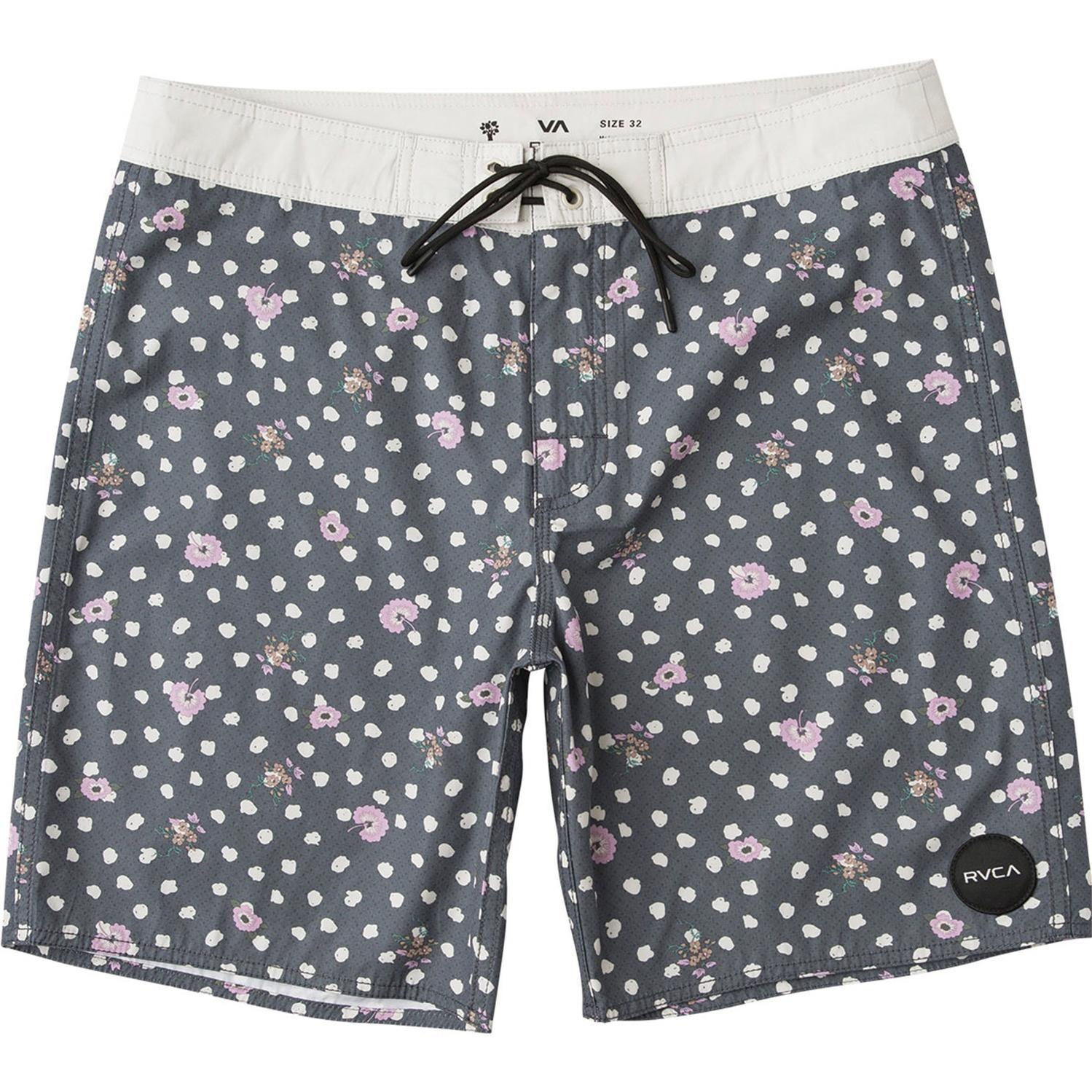 Traje de baño Hombre Poliéster Rvca Dahlia Trunk Masculino RVCA-0