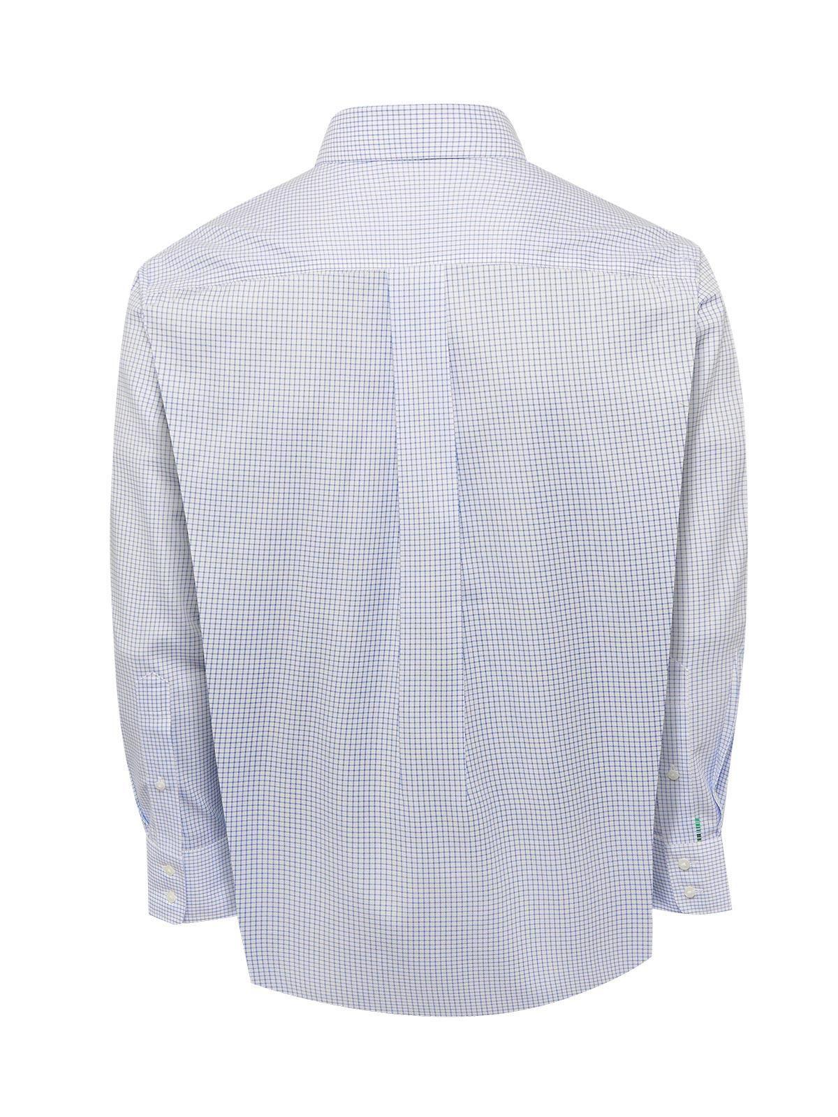 Camisa Cuello Button-Down Azul Hombre WF-3