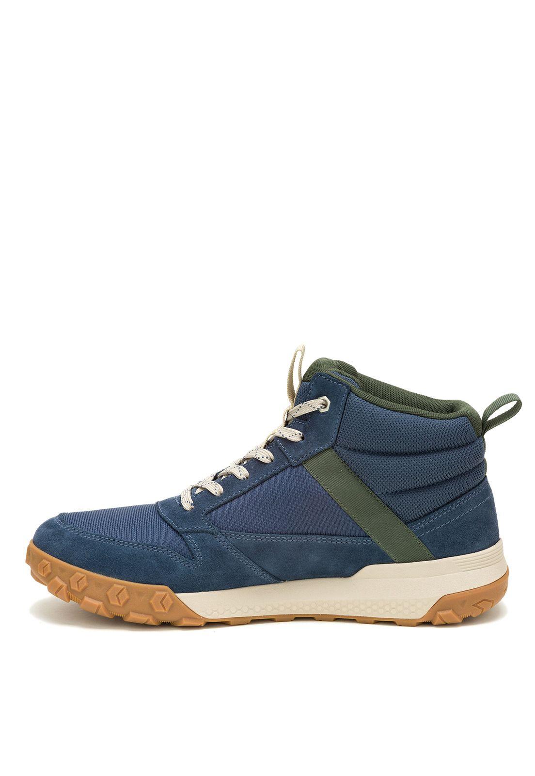 Zapatilla con caña Hombre Hex Ready Mid Mesh Azul -4