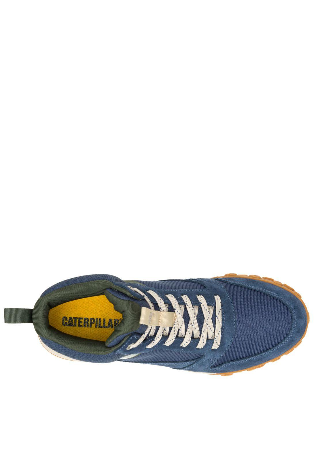 Zapatilla con caña Hombre Hex Ready Mid Mesh Azul -6