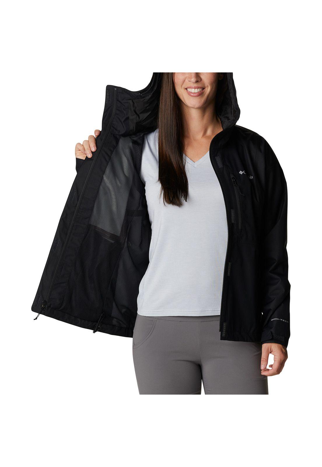 Cortaviento Mujer Hikebound Negro-3