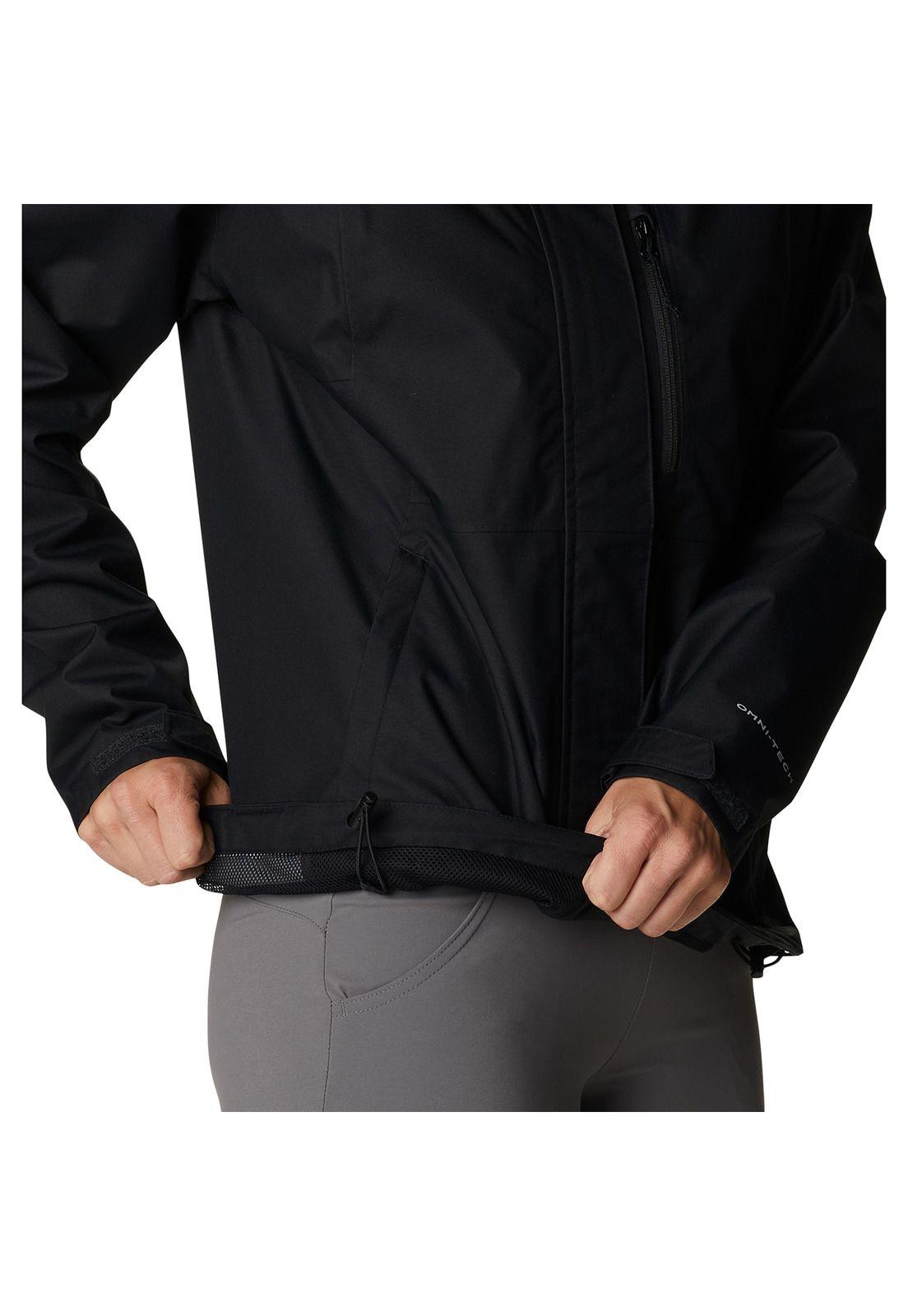 Cortaviento Mujer Hikebound Negro-4