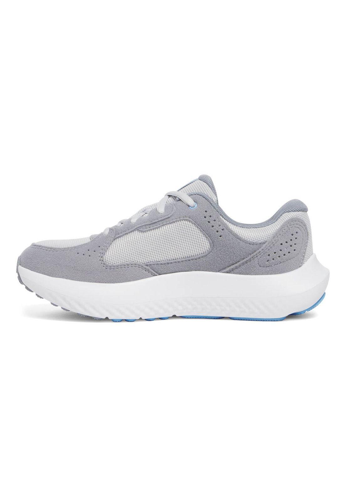 Zapatillas correr UA Versurge mujer Gris-1