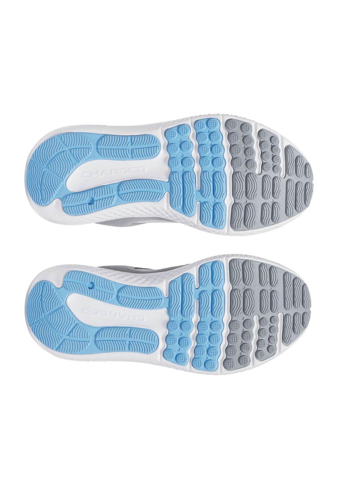 Zapatillas correr UA Versurge mujer Gris-3