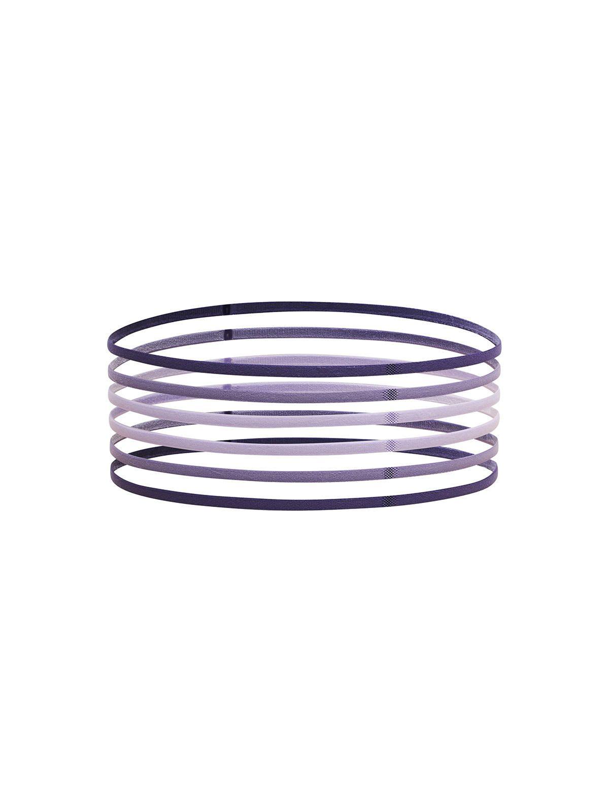 Cintillo UA Mini 6-Pack Morado Mujer-1