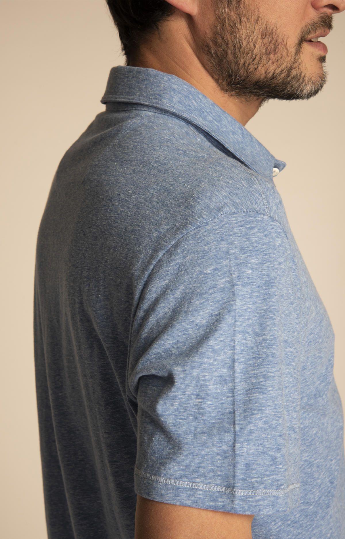 Camisa Hombre Jersey Azul-7